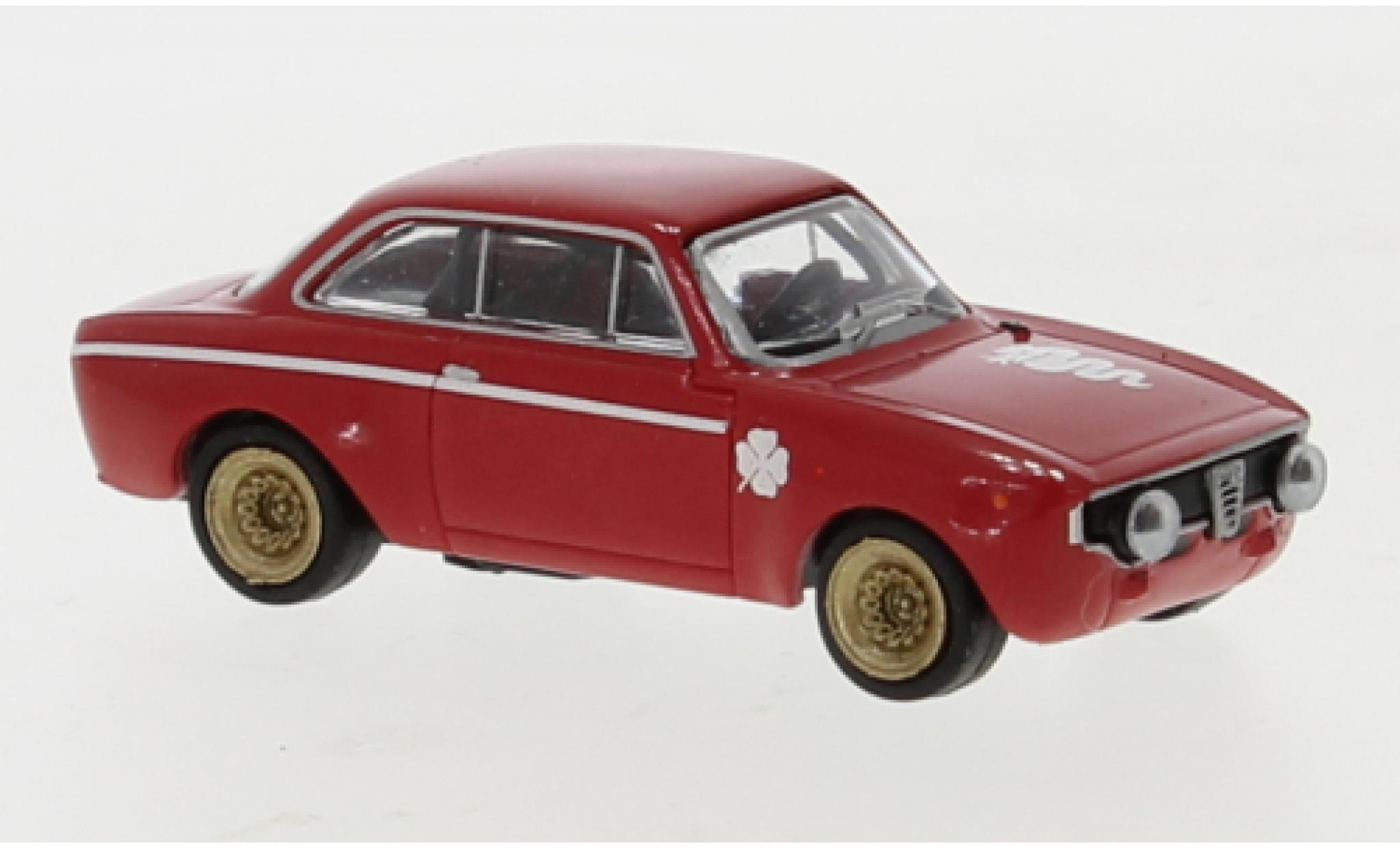 Alfa Romeo GT 1/87 Brekina A 1300 rood 1965 modelauto