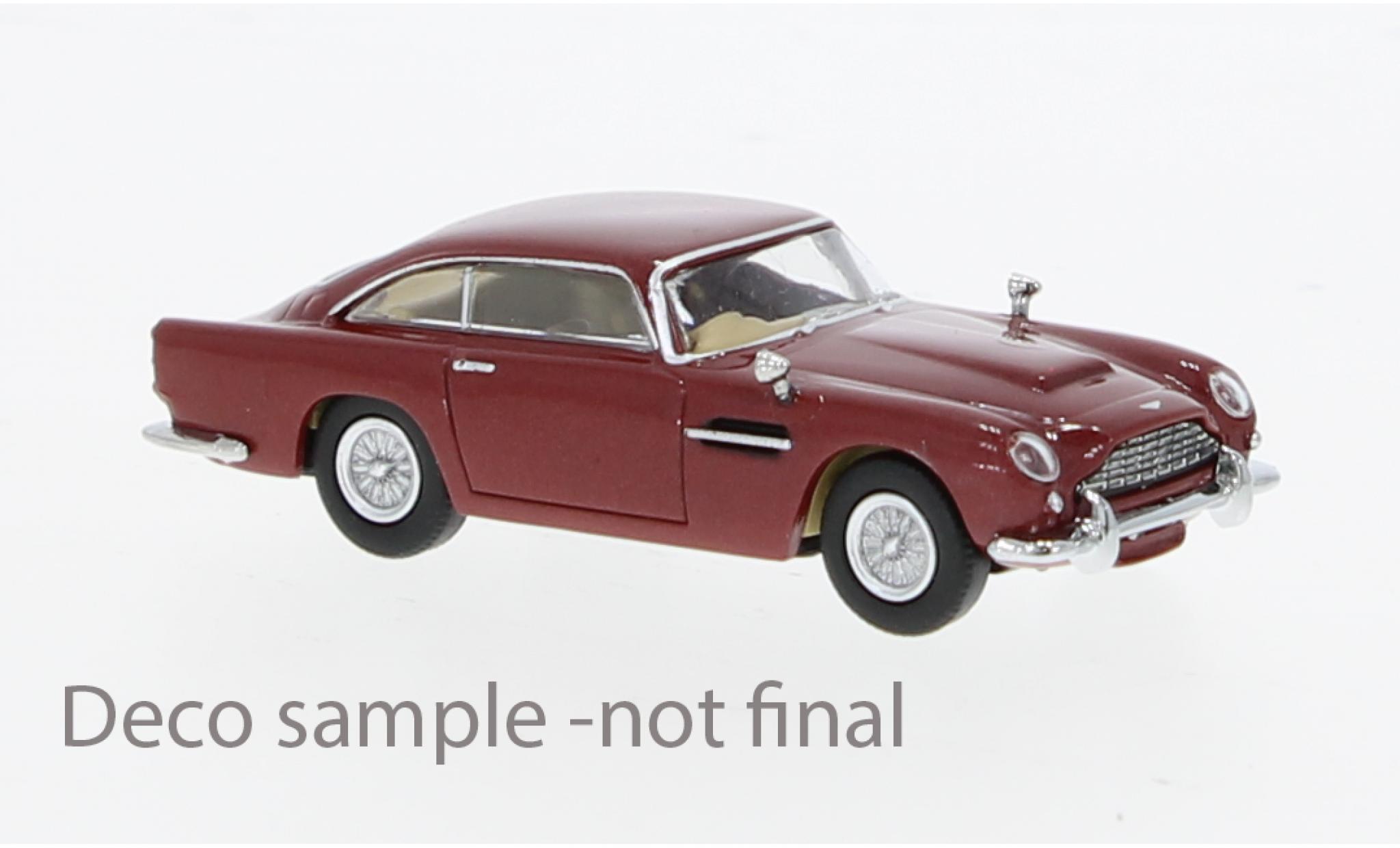 Aston Martin DB5 1/87 Brekina metallic rood 1964 1:87 modelauto