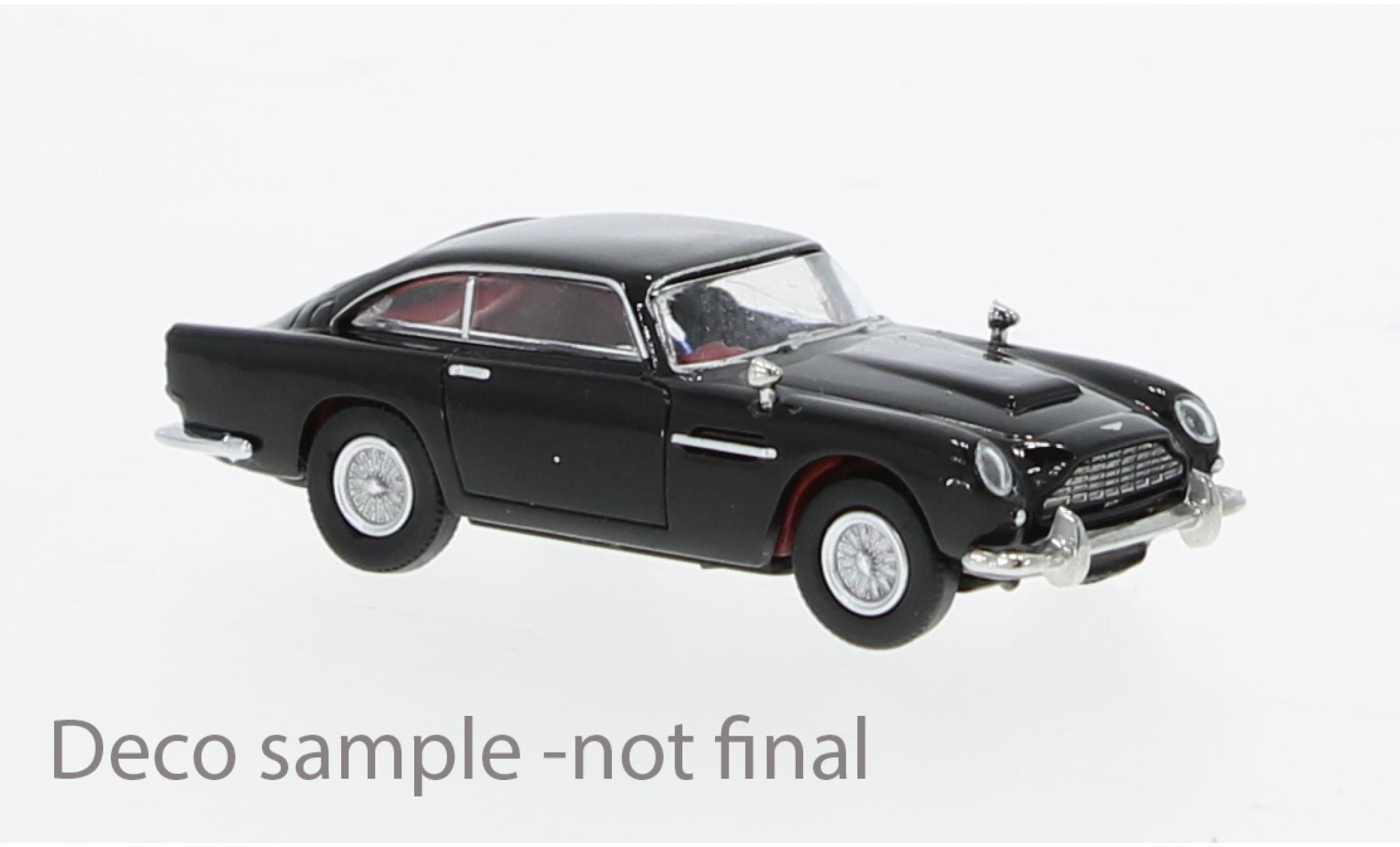 Aston Martin DB5 1/87 Brekina zwart 1964 1:87 modelauto