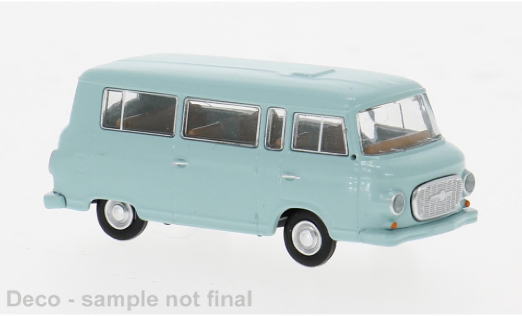 Barkas B 1000 1/87 Brekina Bus grijs 1962 1:87 modelauto