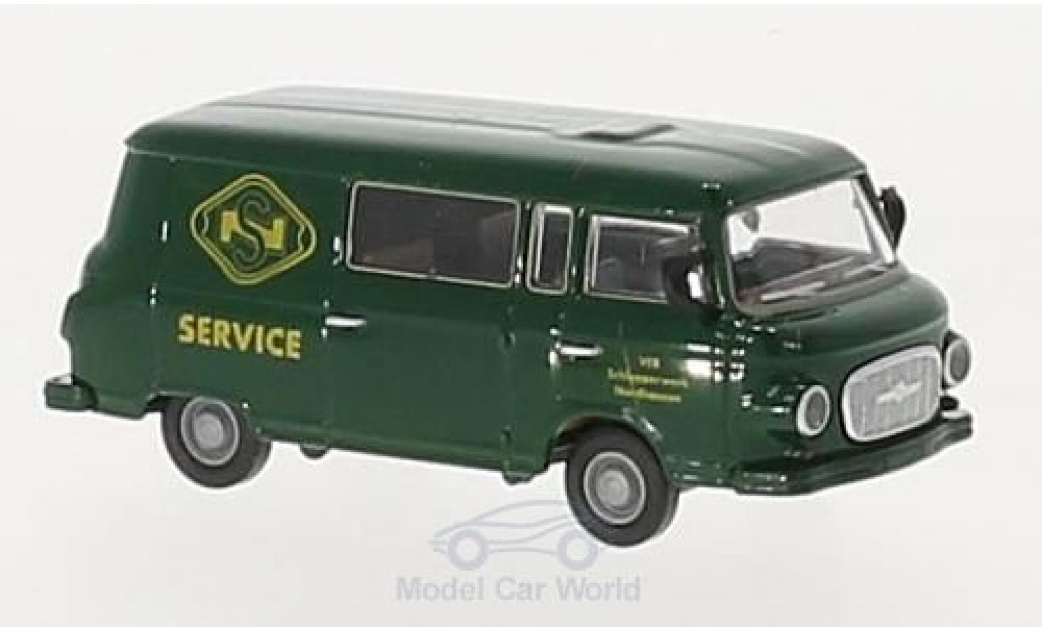 Barkas B 1000 1/87 Brekina Halbbus VEB Vogtlandstoffe modelauto