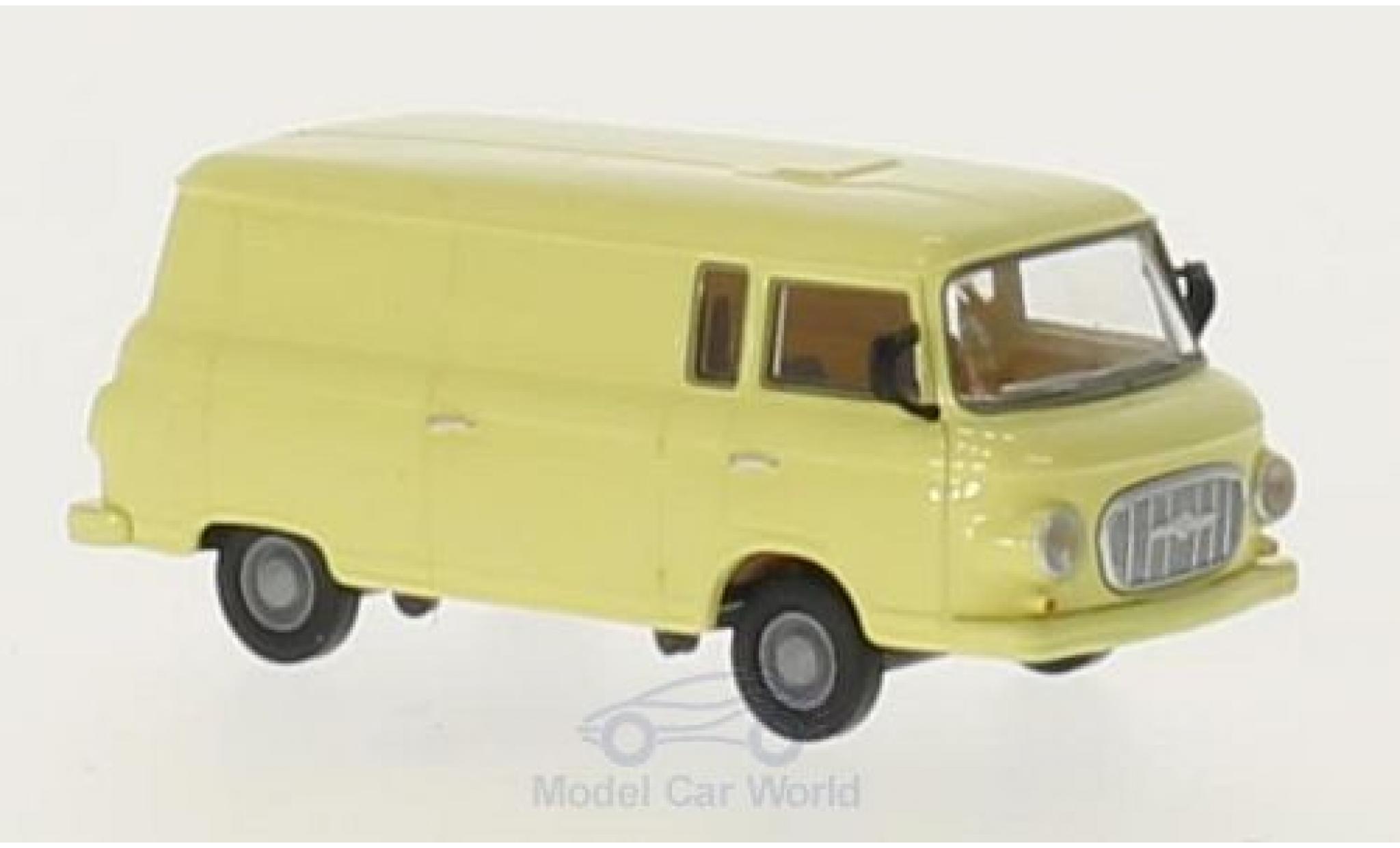 Barkas B 1000 1/87 Brekina Kasten beige modelauto