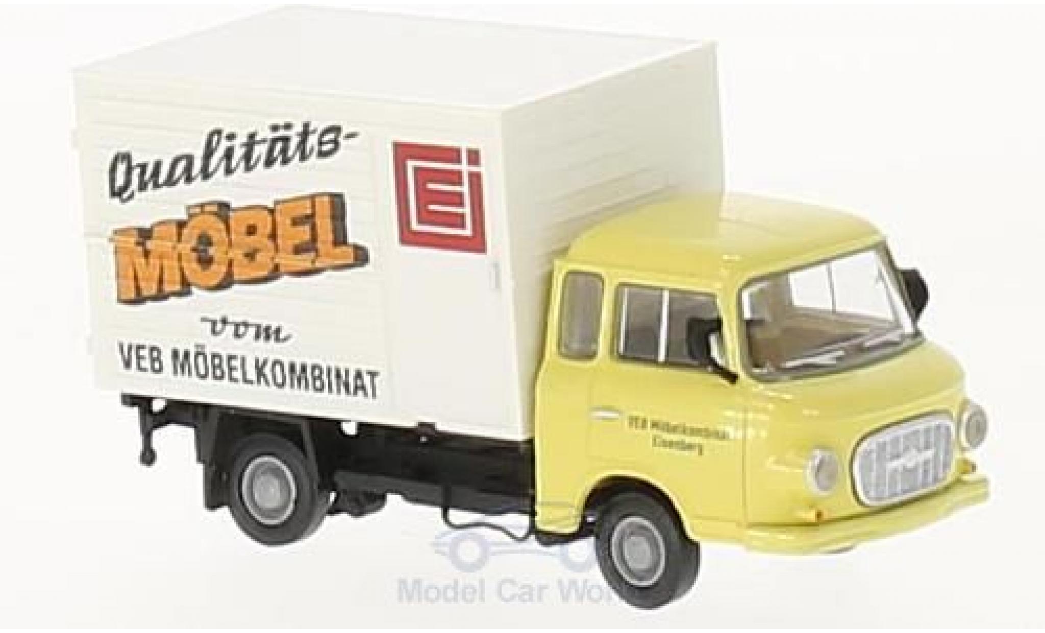 Barkas B 1000 1/87 Brekina VEB M&ouml;belk. Eisenberg Koffer modelauto