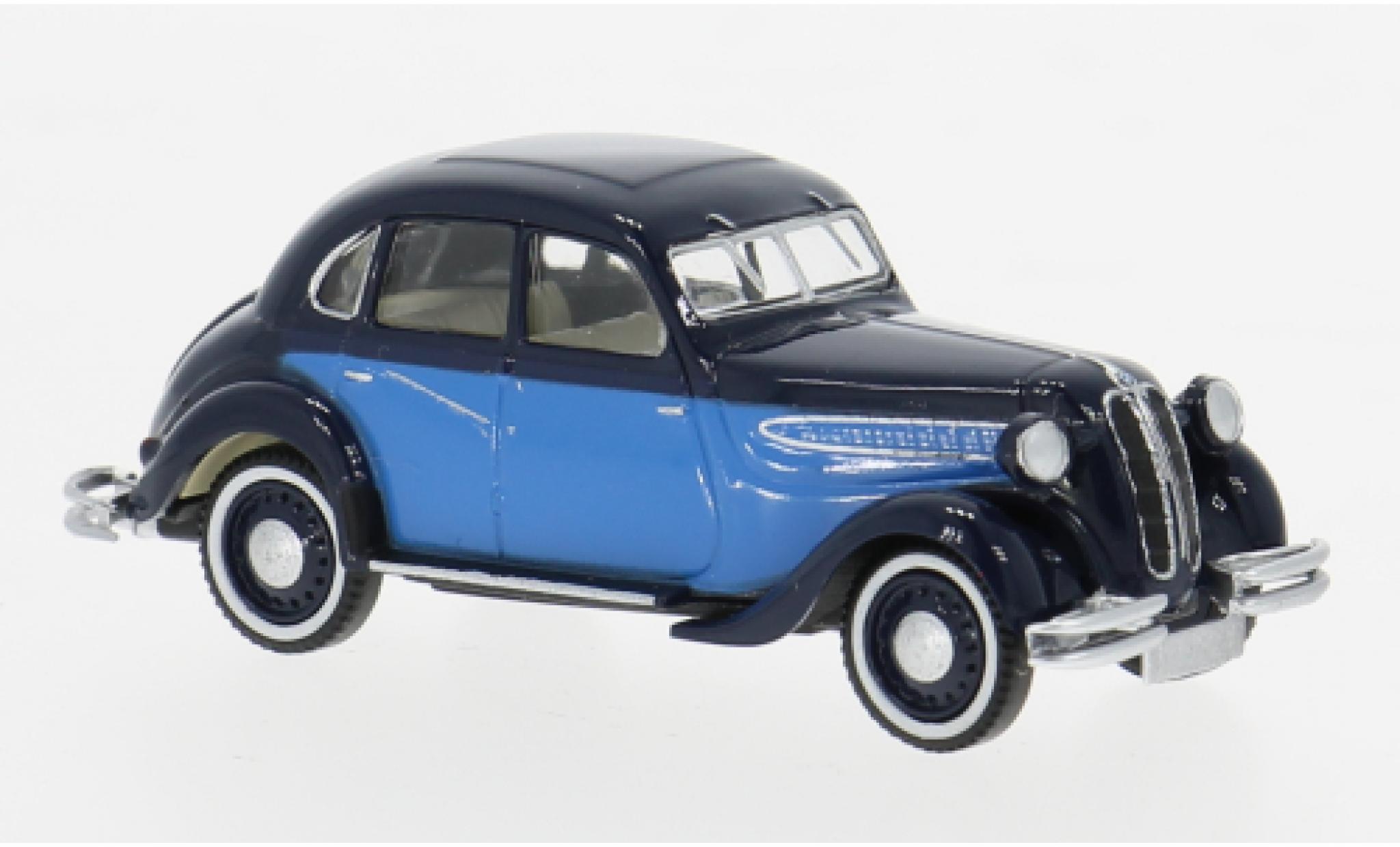 Bmw 326 1/87 Brekina blauw/blauw 1936 1:87 modelauto