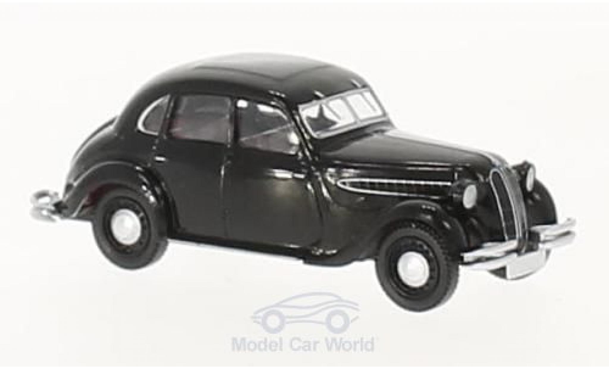 Bmw 326 1/87 Brekina zwart modelauto