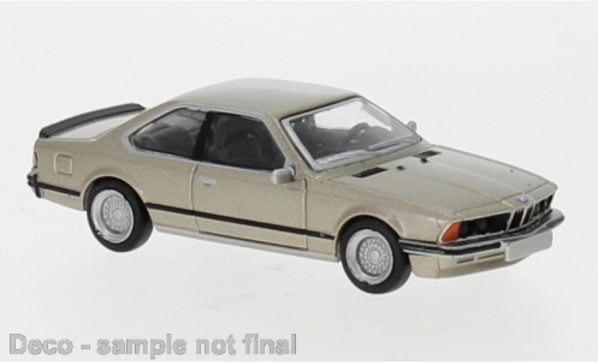 Bmw 635 1/87 Brekina i metallic gold 1977 modelauto