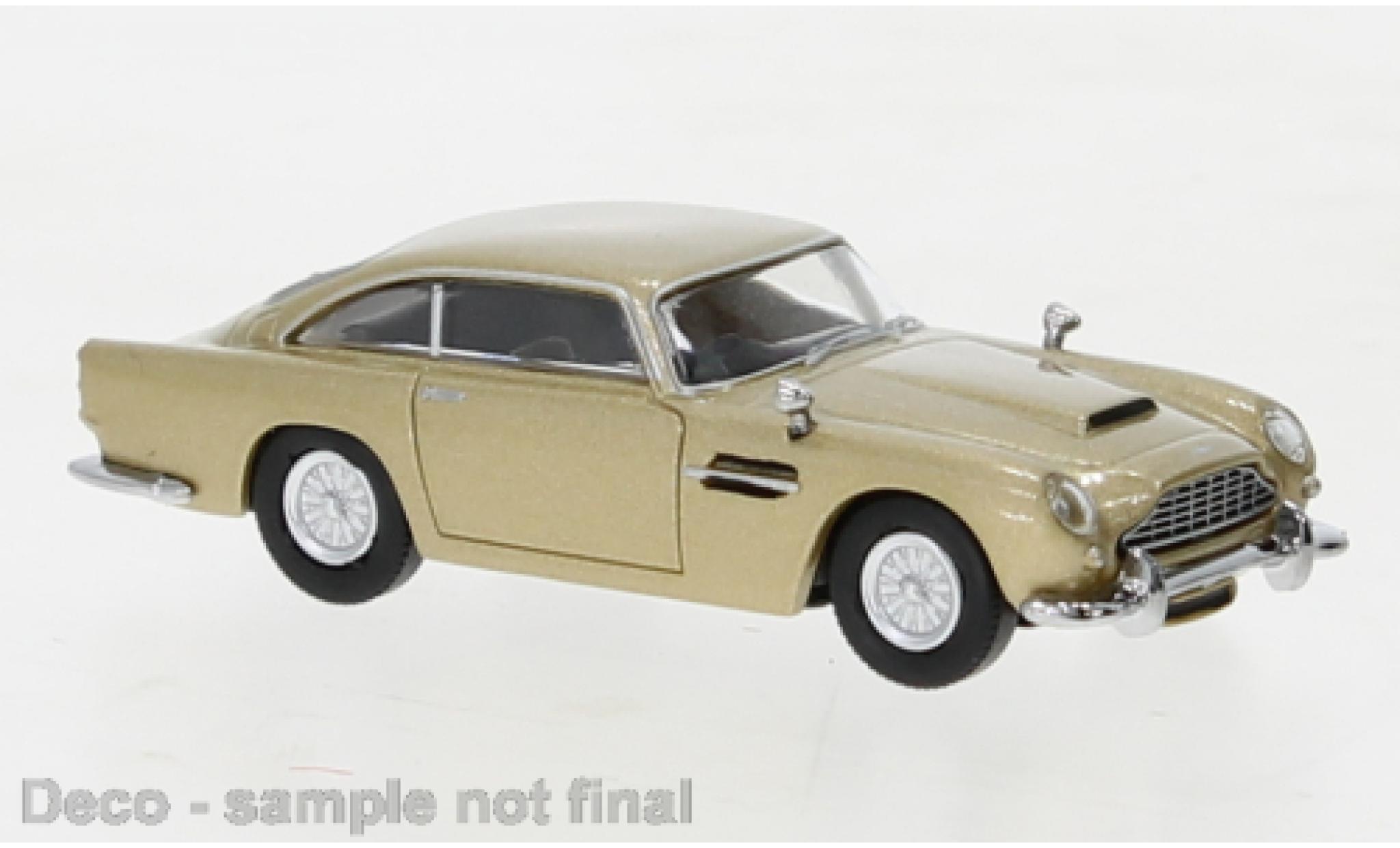 Aston Martin DB5 1/87 Brekina dor&eacute; 1964 modelauto