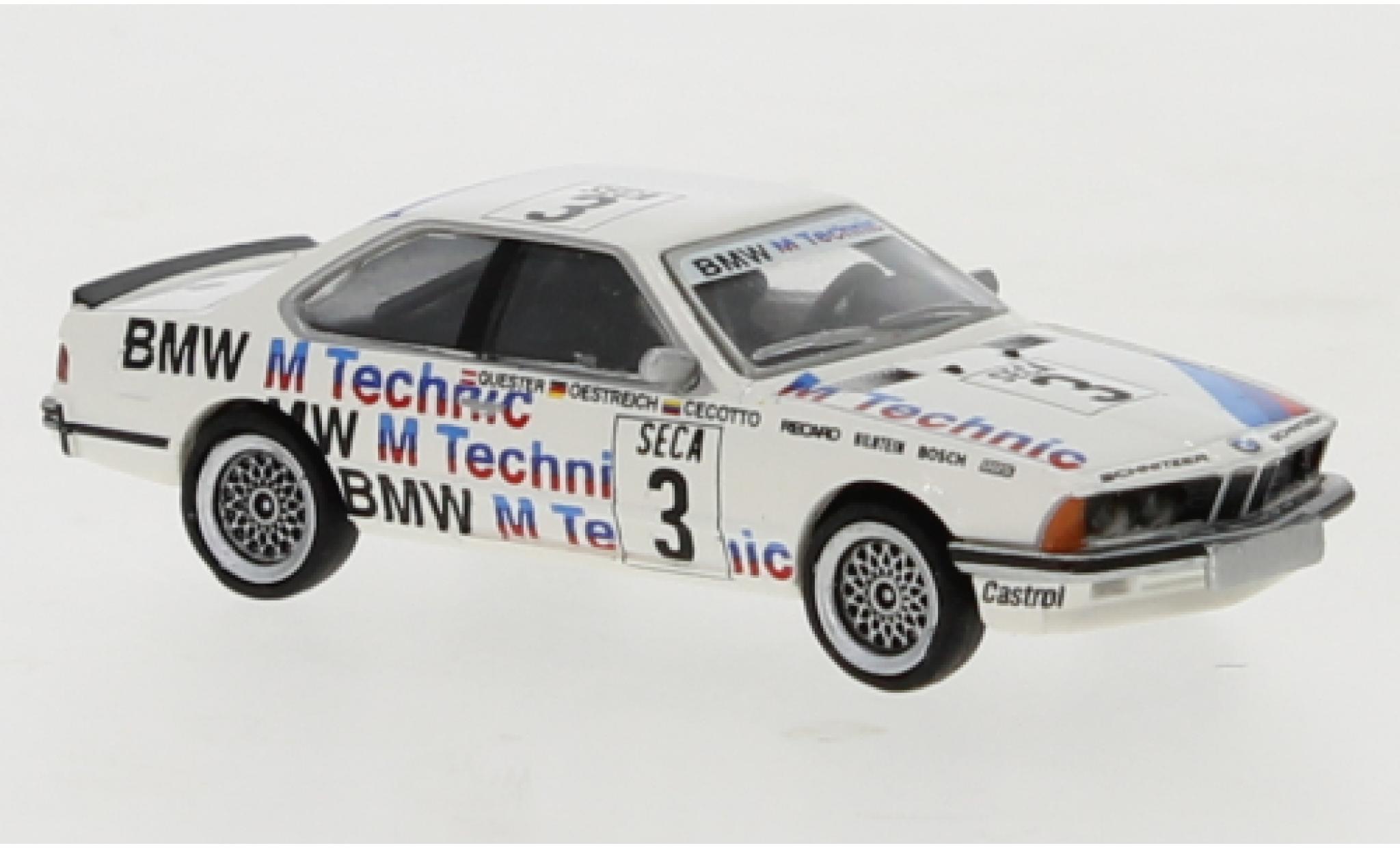 Bmw 635 1/87 Brekina CSi M Technik 1977 modelauto