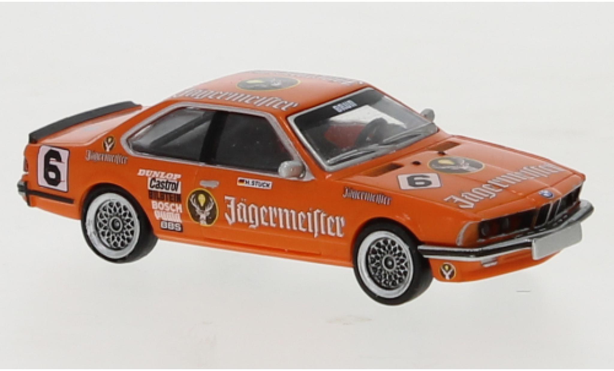 Bmw 635 1/87 Brekina CSi J&auml;germeister 1977 modelauto