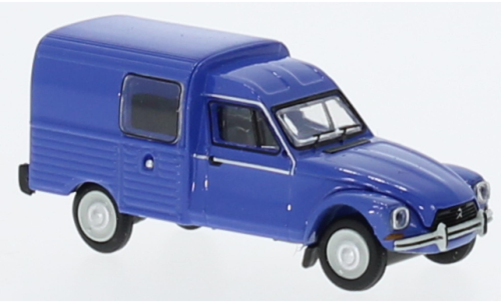 Citroen Acadiane 1/87 Brekina blauw 1976 modelauto