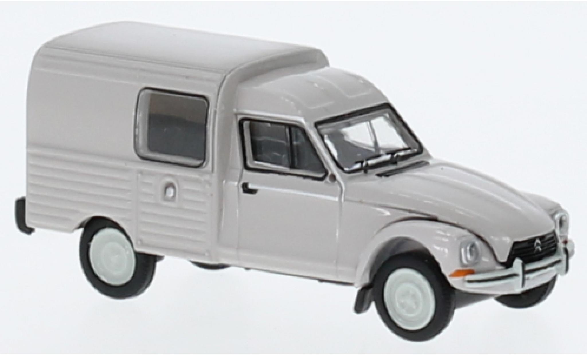 Citroen Acadiane 1/87 Brekina grijs 1976 modelauto