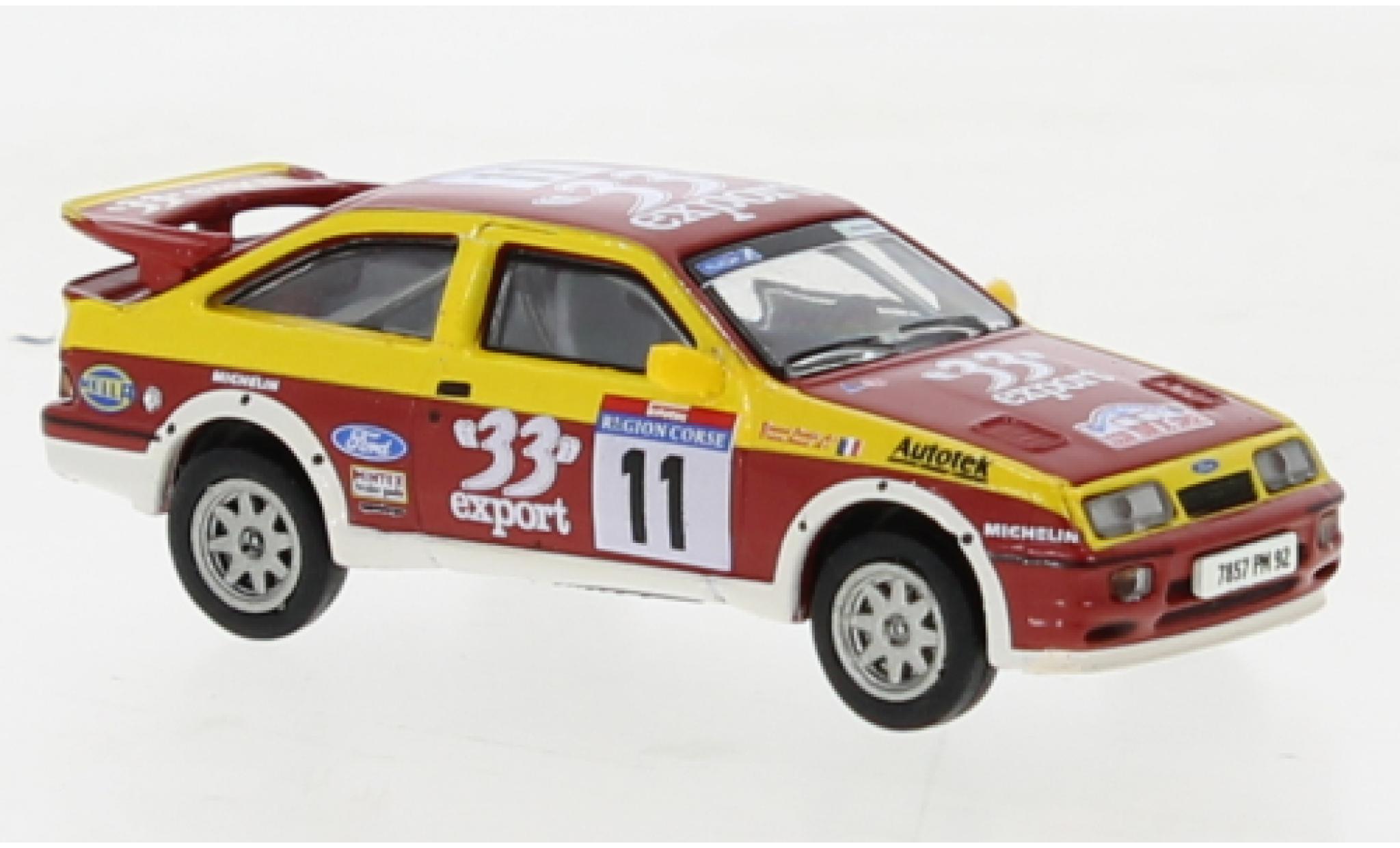 Ford Sierra 1/87 Brekina RS Cosworth 33 Export 1987 modelauto