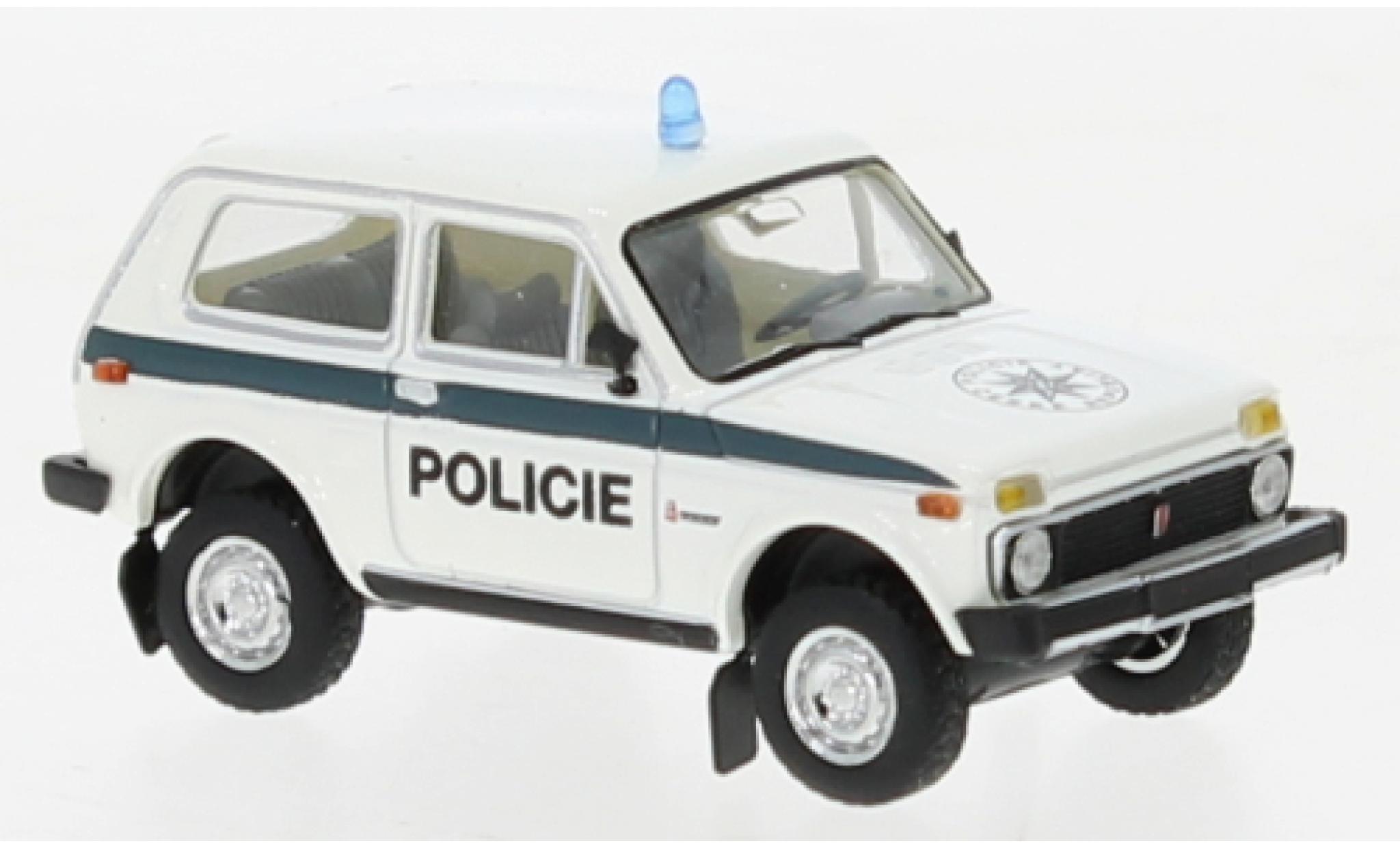 Lada Niva 1/87 Brekina Policie (CZ) modelauto