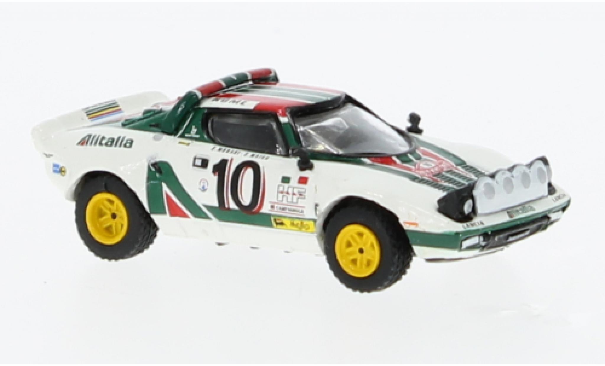 Lancia Stratos 1/87 Brekina HF No.10 Alitalia 1976 modelauto