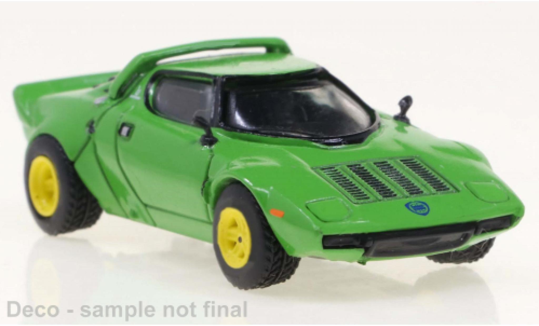 Lancia Stratos 1/87 Brekina HF groen 1975 modelauto