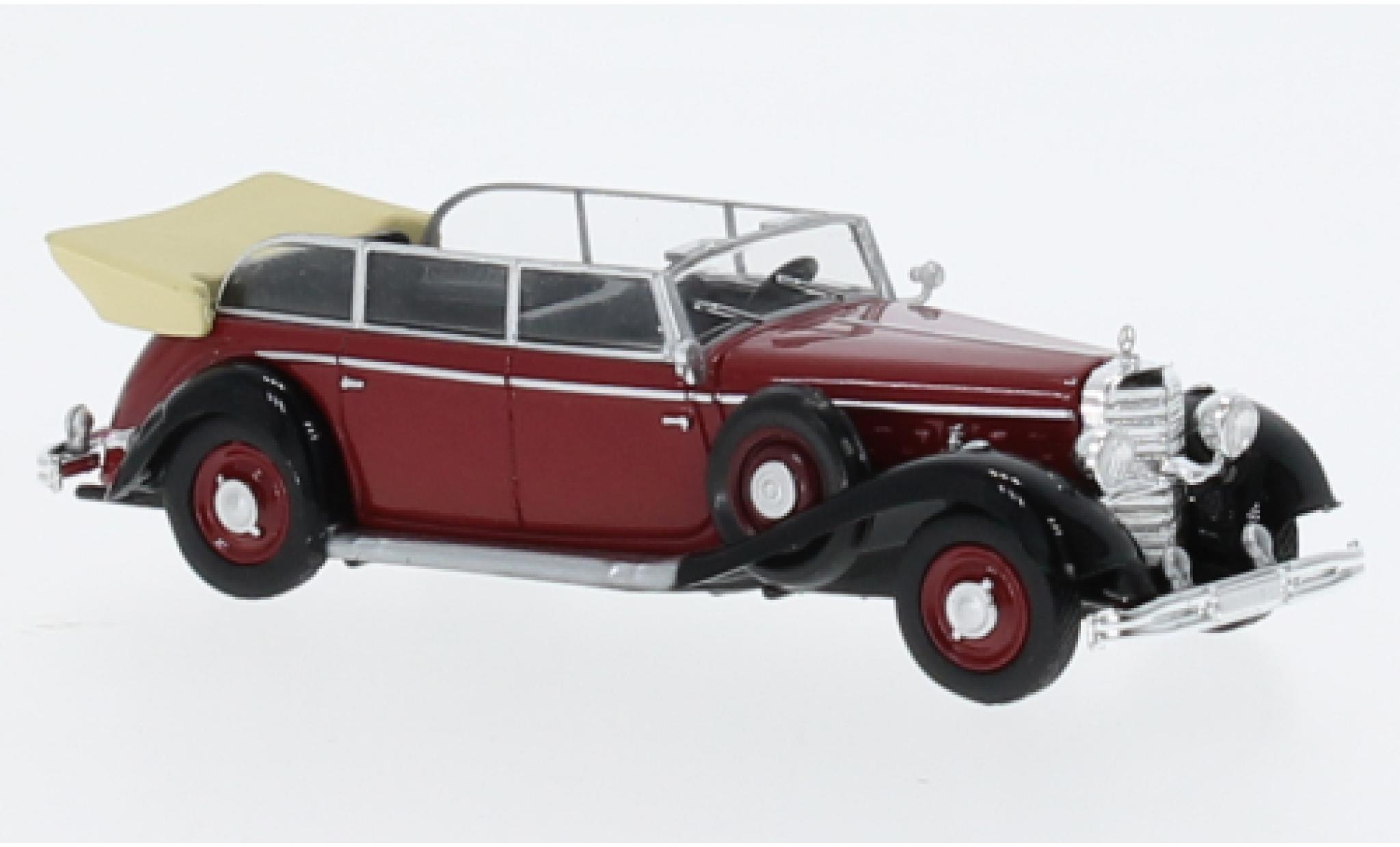 Mercedes 770 1/87 Brekina K rood 1938 modelauto
