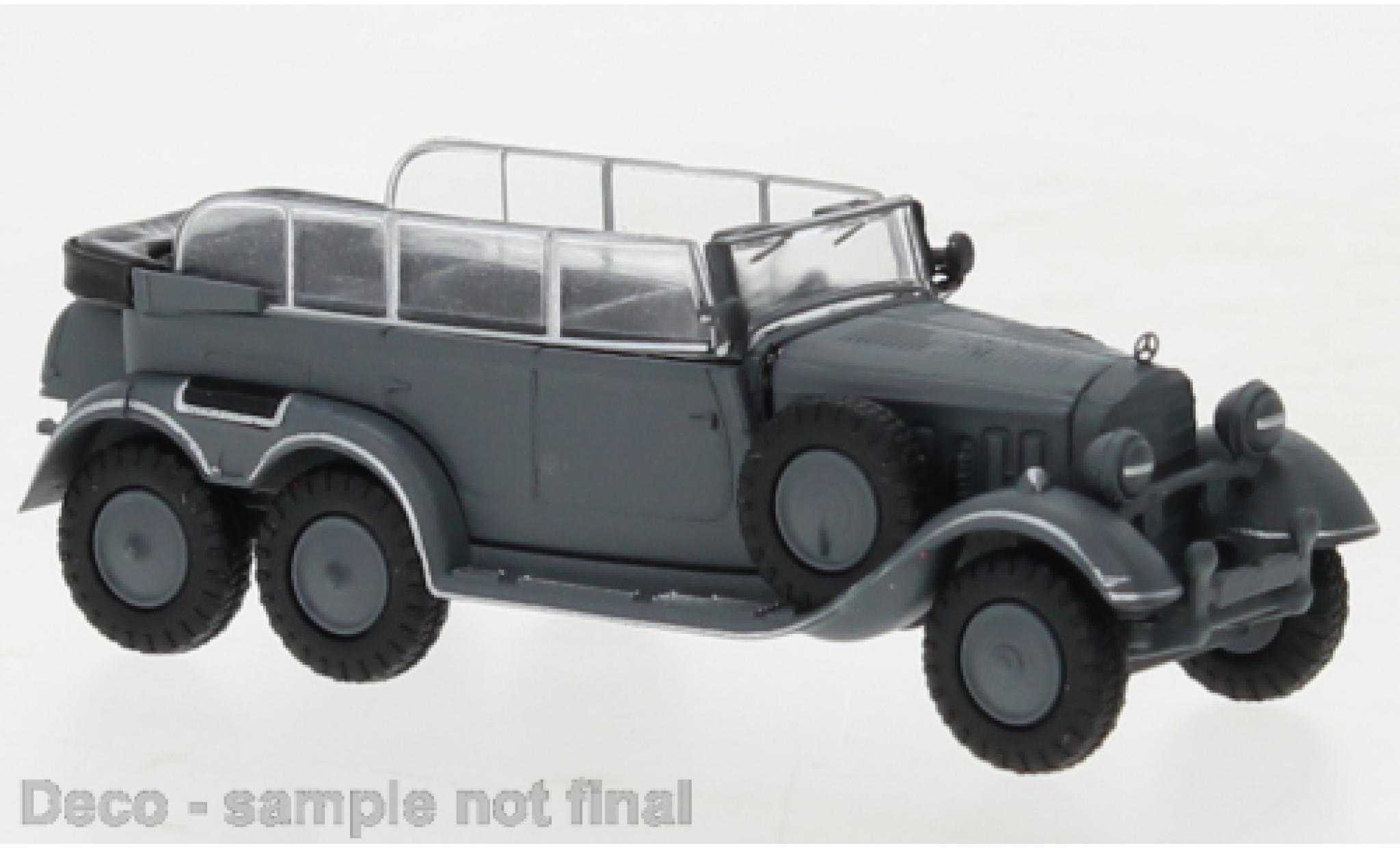 Mercedes G4 1/87 Brekina grijs 1938 modelauto