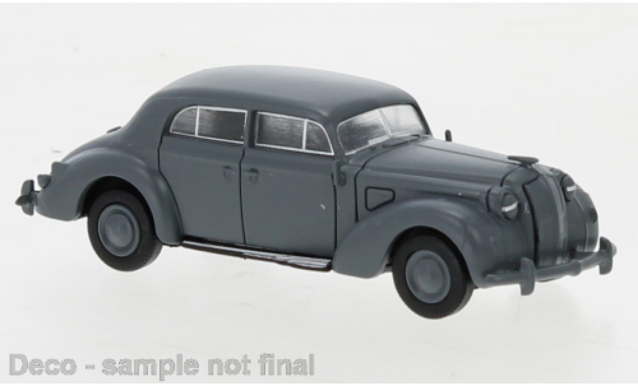 Opel Admiral 1/87 Brekina grijs 1938 modelauto