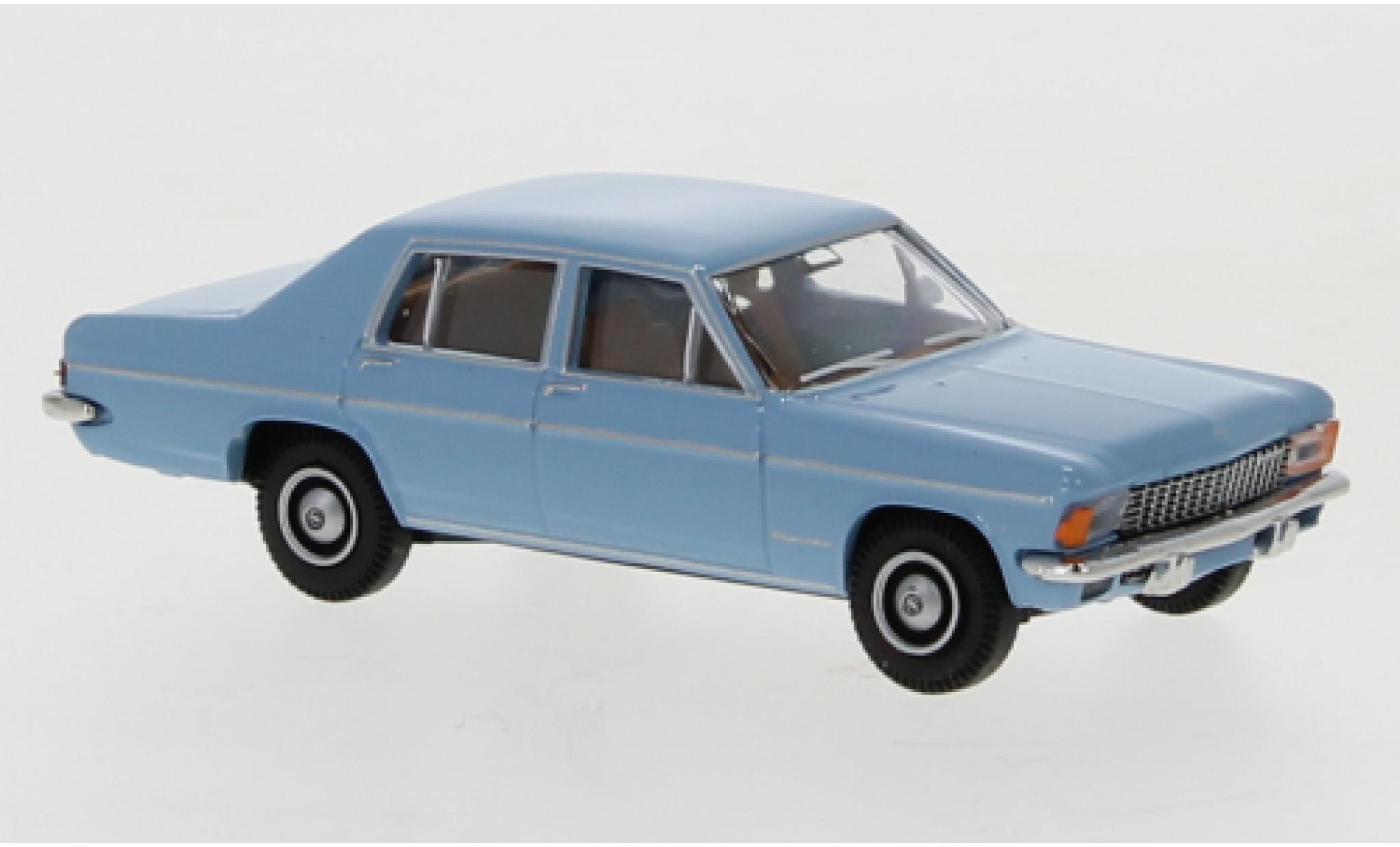 Opel Capitaine 1/87 Brekina B blauw clair 1969 modelauto