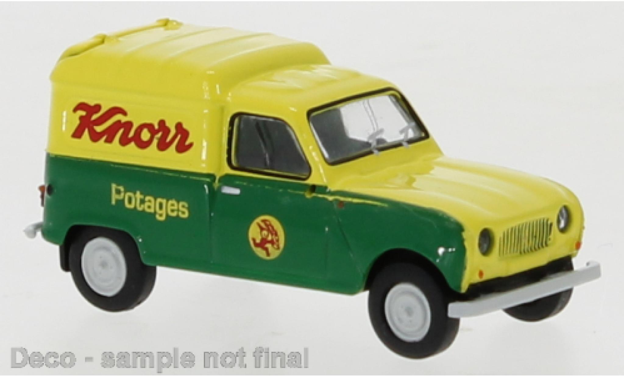 Renault 4 1/87 Brekina R Bestelbusje Knorr Potages 1961 modelauto