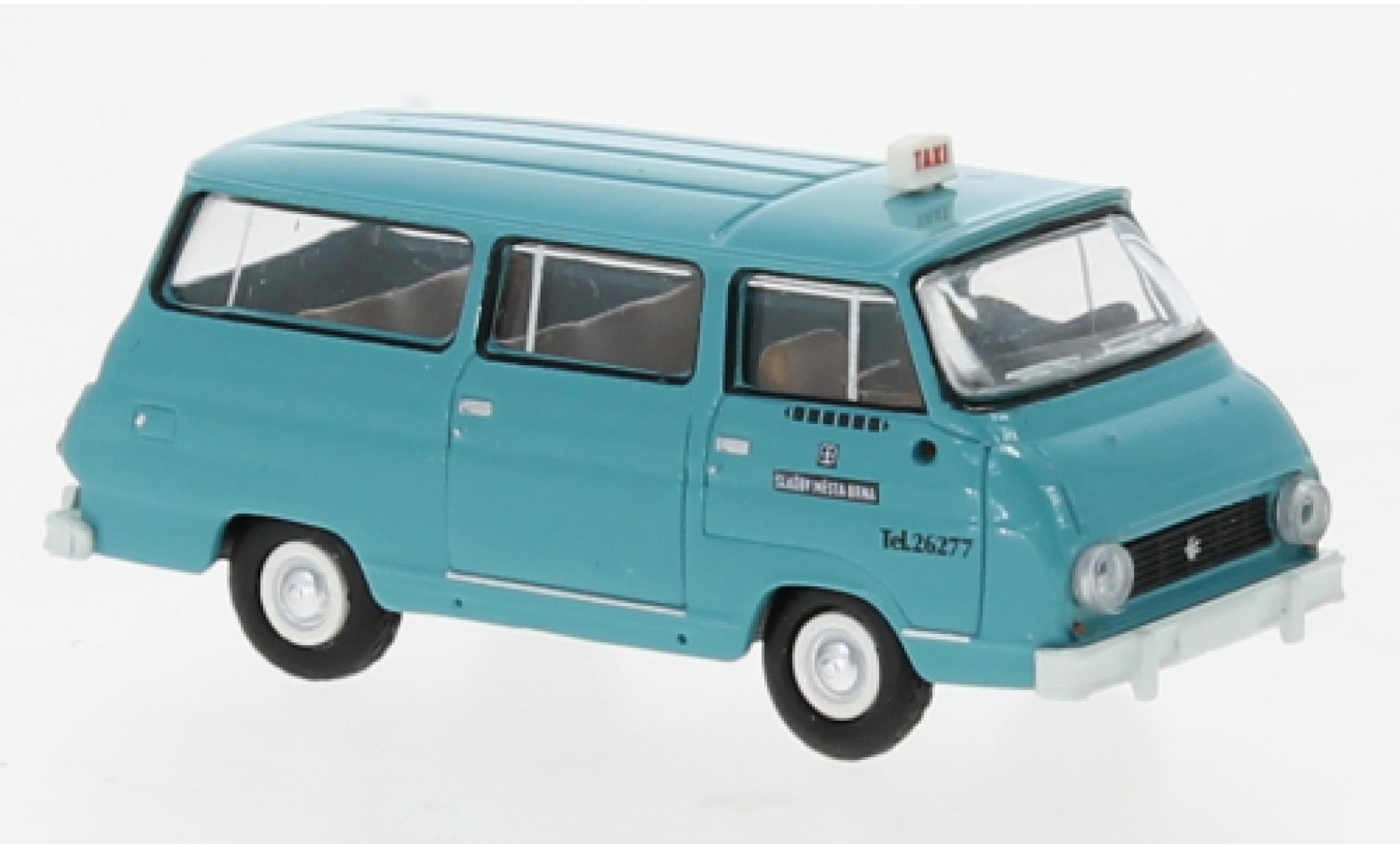 Skoda 1203 1/87 Brekina bus Taxi Br&uuml;nn 1969 modelauto