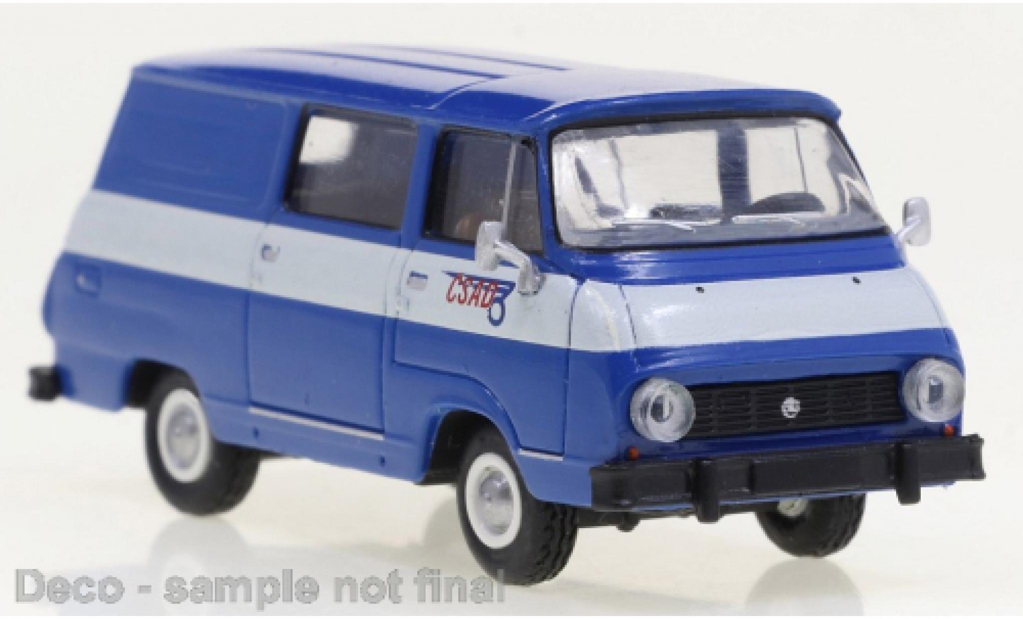 Skoda 1203 1/87 Brekina Halbbus CSAD 1969 modelauto