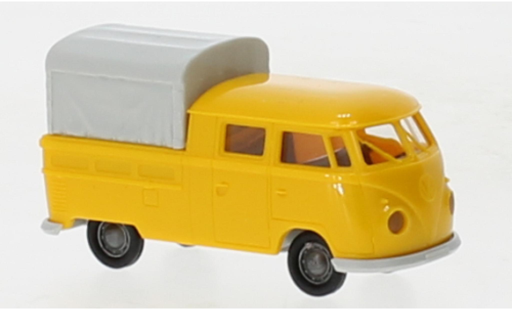 Volkswagen T1 1/87 Brekina b Doka geel 1960 modelauto