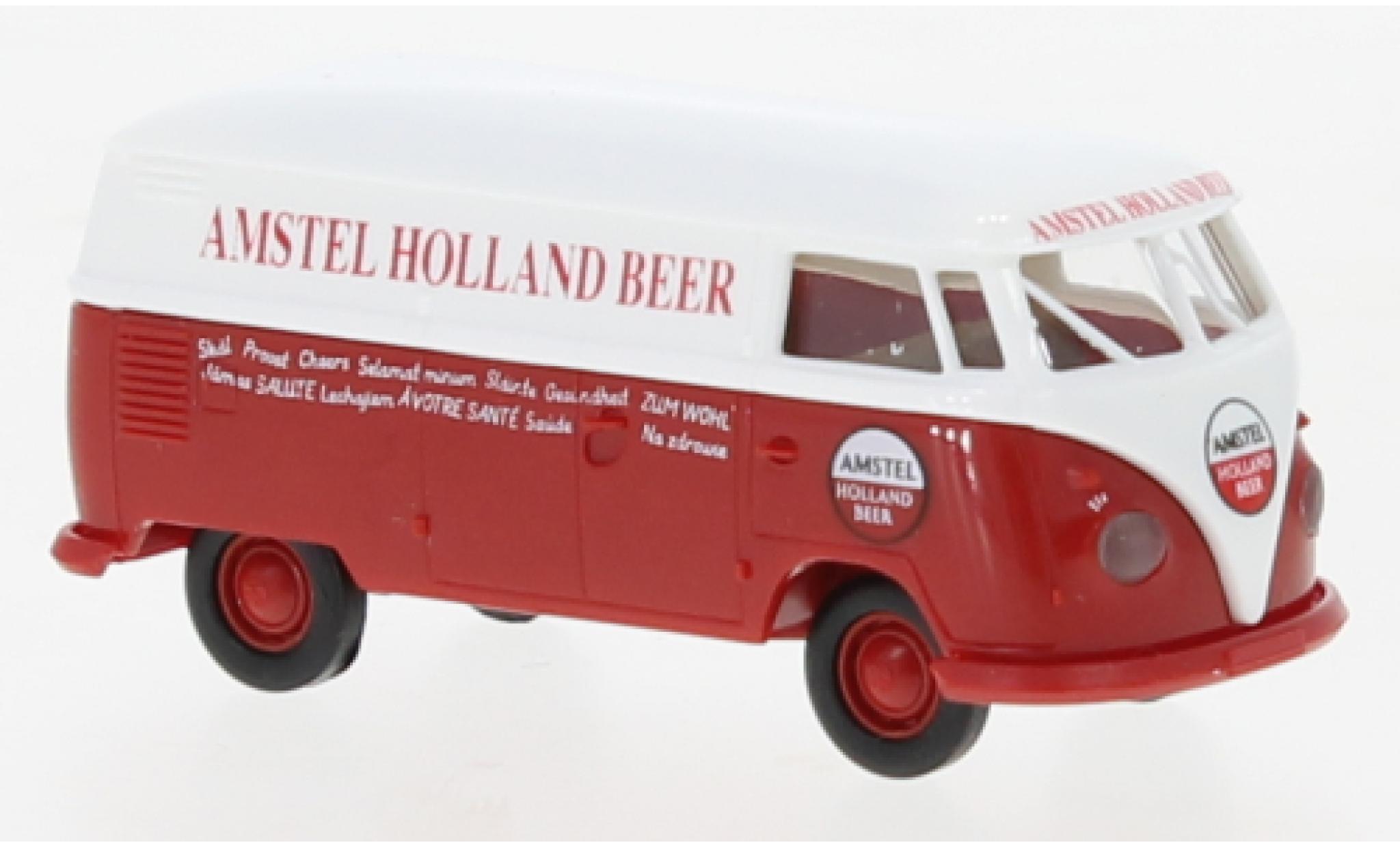 Volkswagen T1 1/87 Brekina b bestelwagen Amstel Holland Beer 1960 modelauto