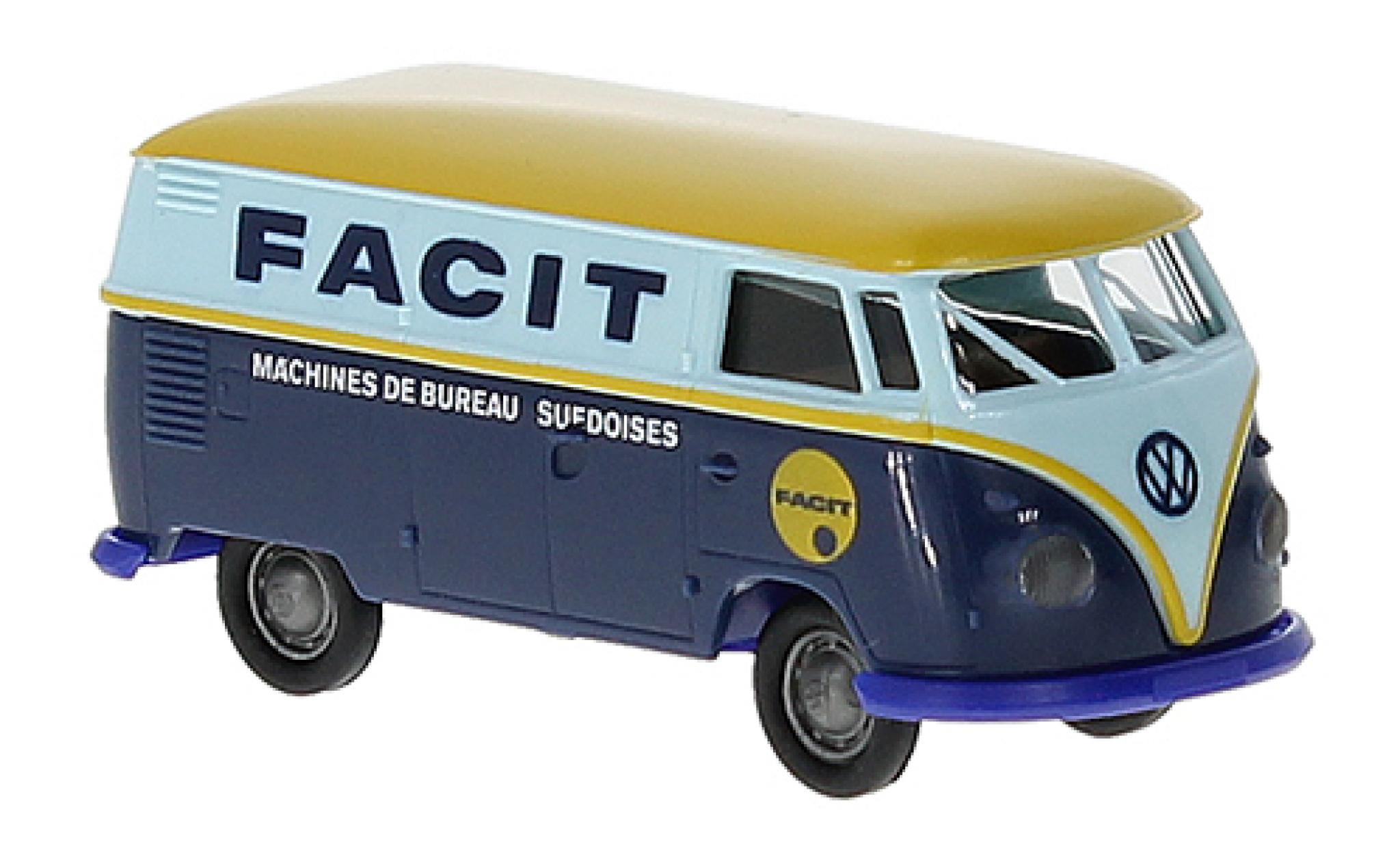 Volkswagen T1 1/87 Brekina b bestelwagen Facit 1960 modelauto