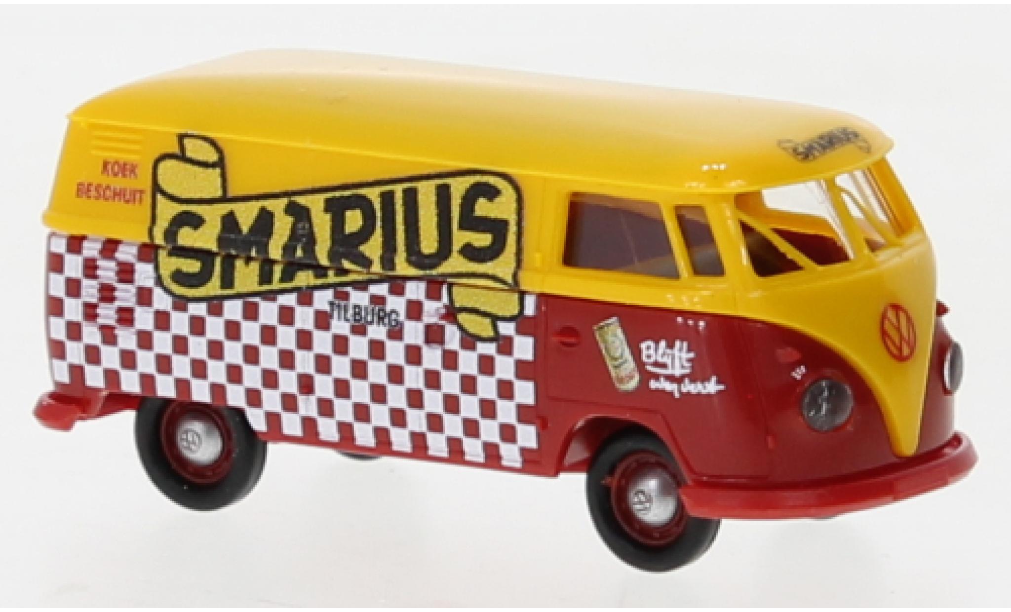 Volkswagen T1 1/87 Brekina b bestelwagen Smarius Smarius 1960 modelauto
