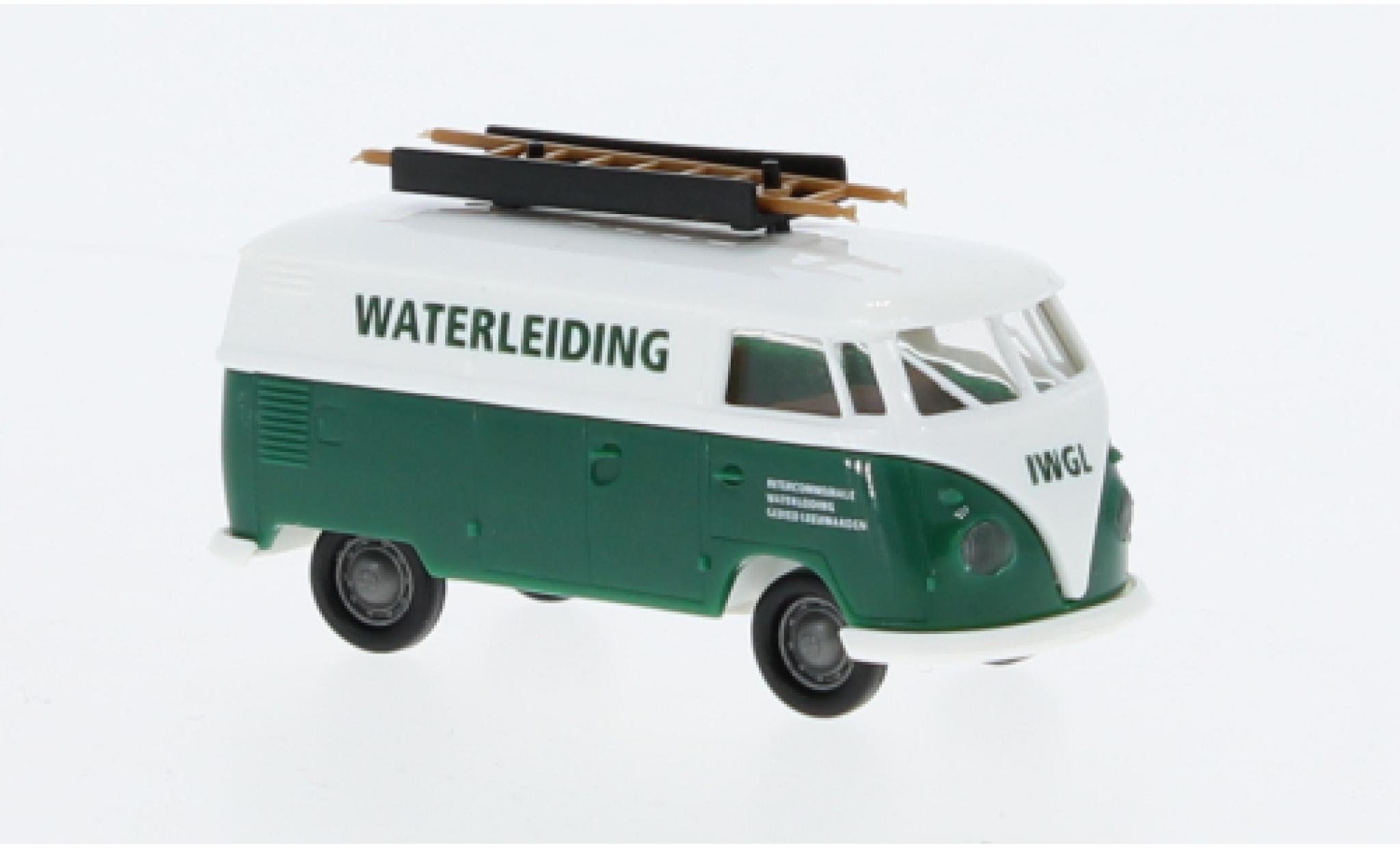Volkswagen T1 1/87 Brekina b bestelwagen Waterleiding Leeuwarden 1960 modelauto