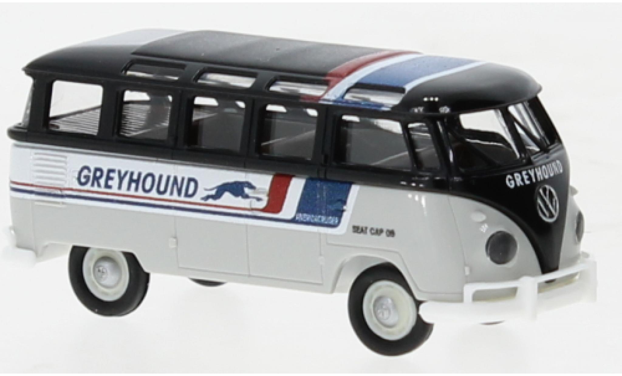Volkswagen T1 1/87 Brekina b Samba Greyhound 1960 modelauto