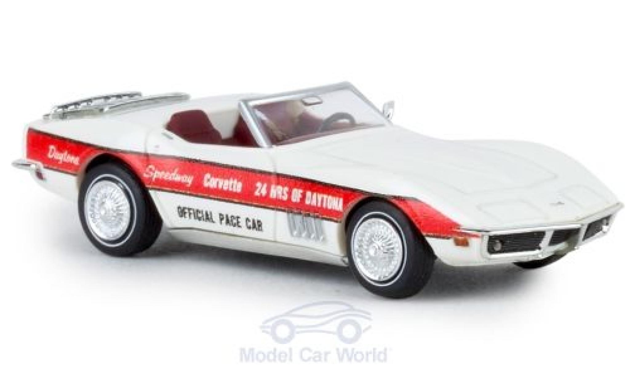 Chevrolet Corvette 1/87 Brekina C3 Cabrio Pace Car 1967 modelauto