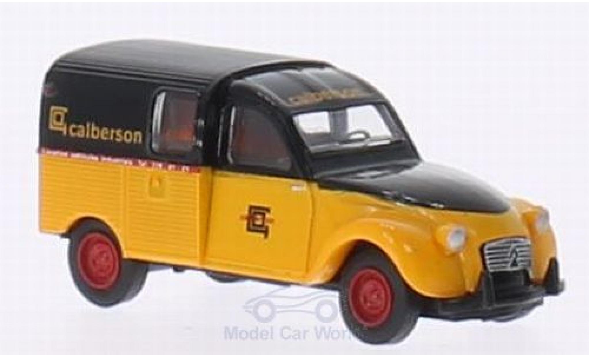 Citroen 2CV 1/87 Brekina AZU Calberson modelauto