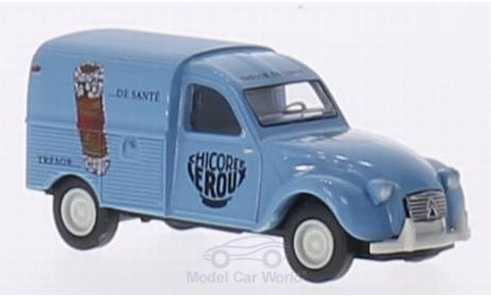 Citroen 2CV 1/87 Brekina AZU Chicoree (F) modelauto