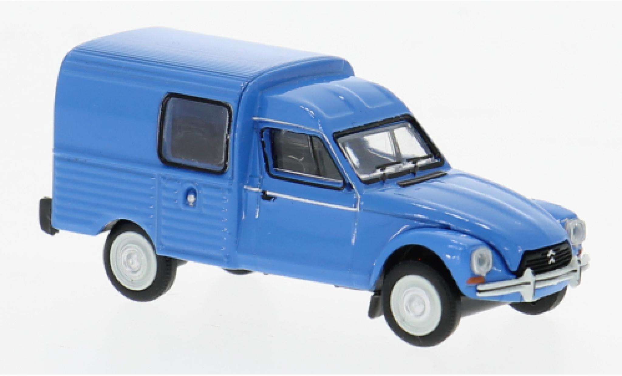 Citroen Acadiane 1/87 Brekina blauw 1976 1:87 modelauto