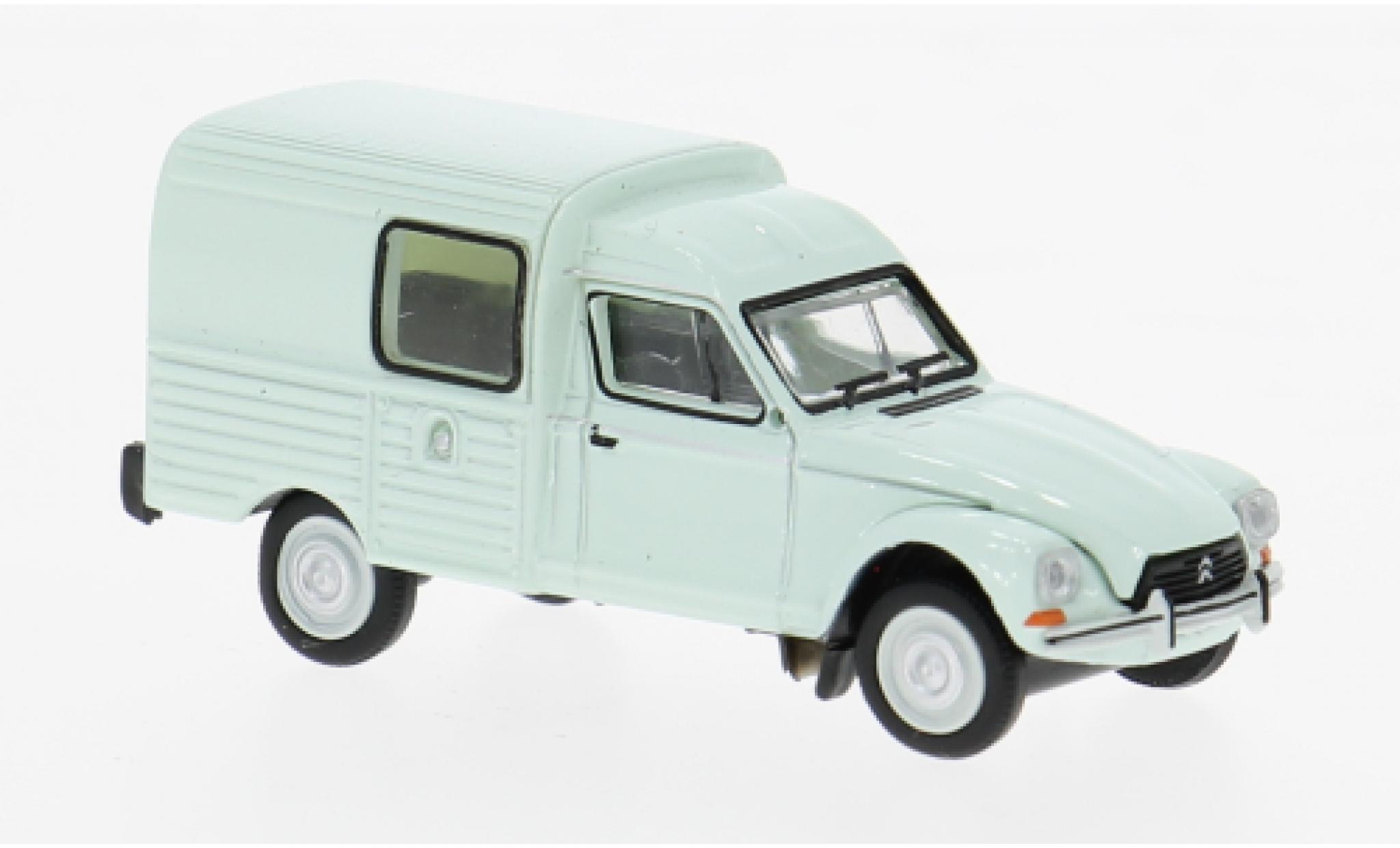 Citroen Acadiane 1/87 Brekina turquoise 1976 1:87 modelauto