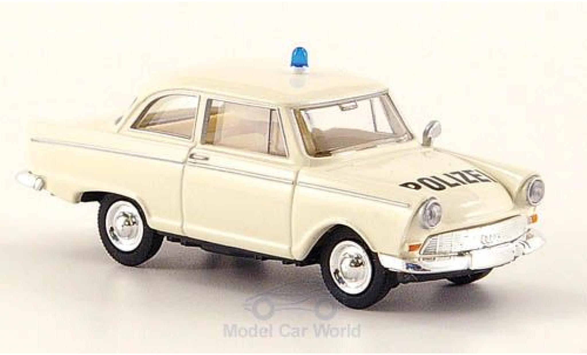 DKW Junior 1/87 Brekina Politie Politie modelauto