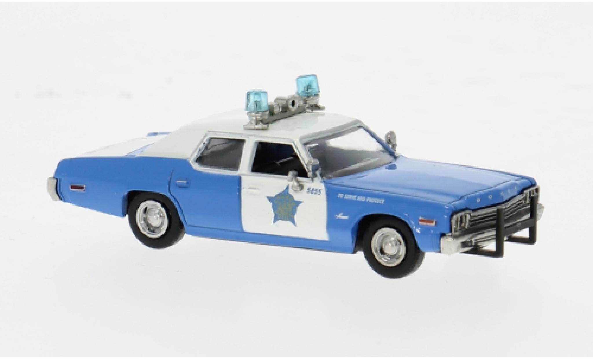 Dodge Monaco 1/87 Brekina Chicago Politie 1974 1:87 modelauto