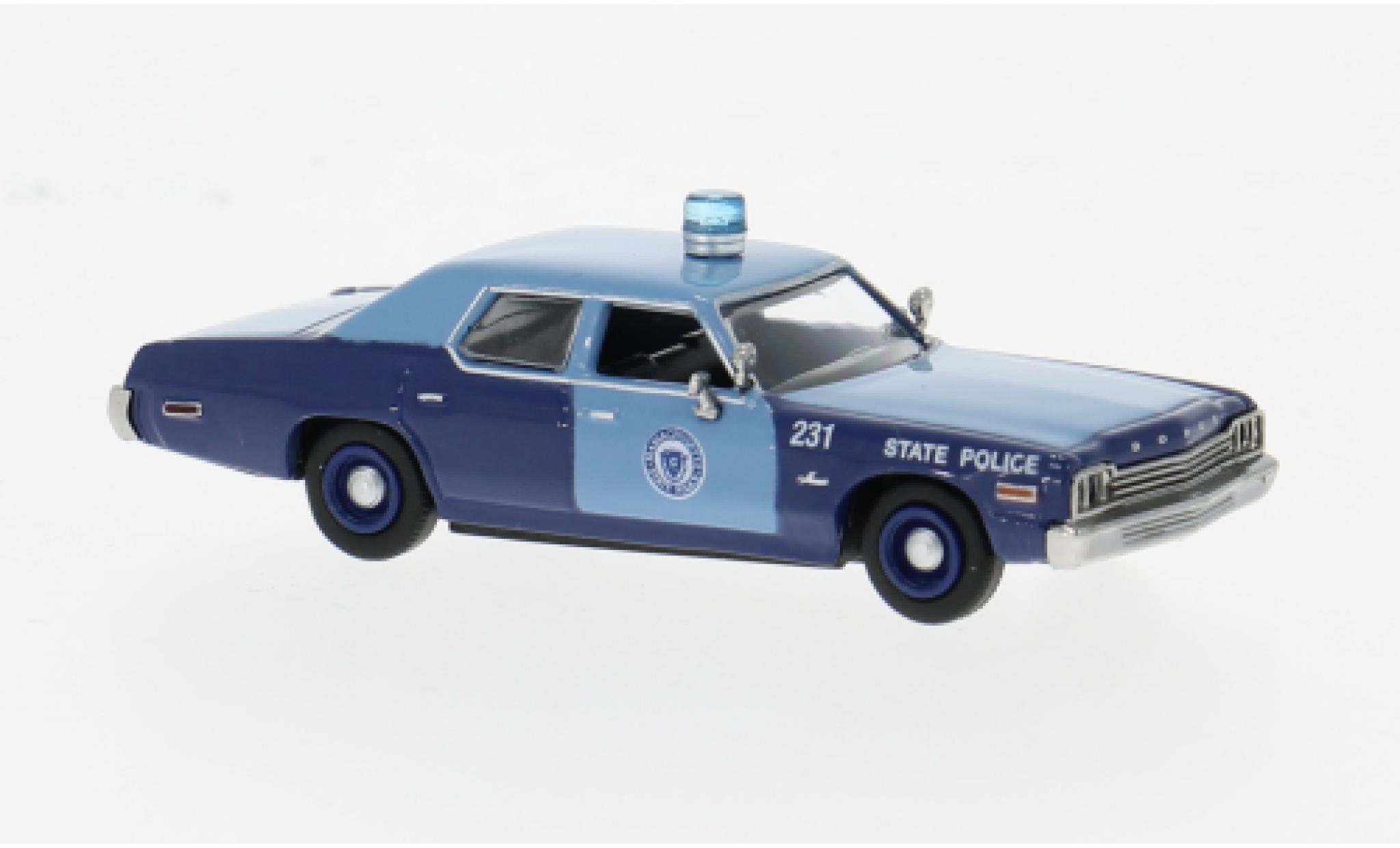Dodge Monaco 1/87 Brekina Massachusetts State Politie 1974 1:87 modelauto