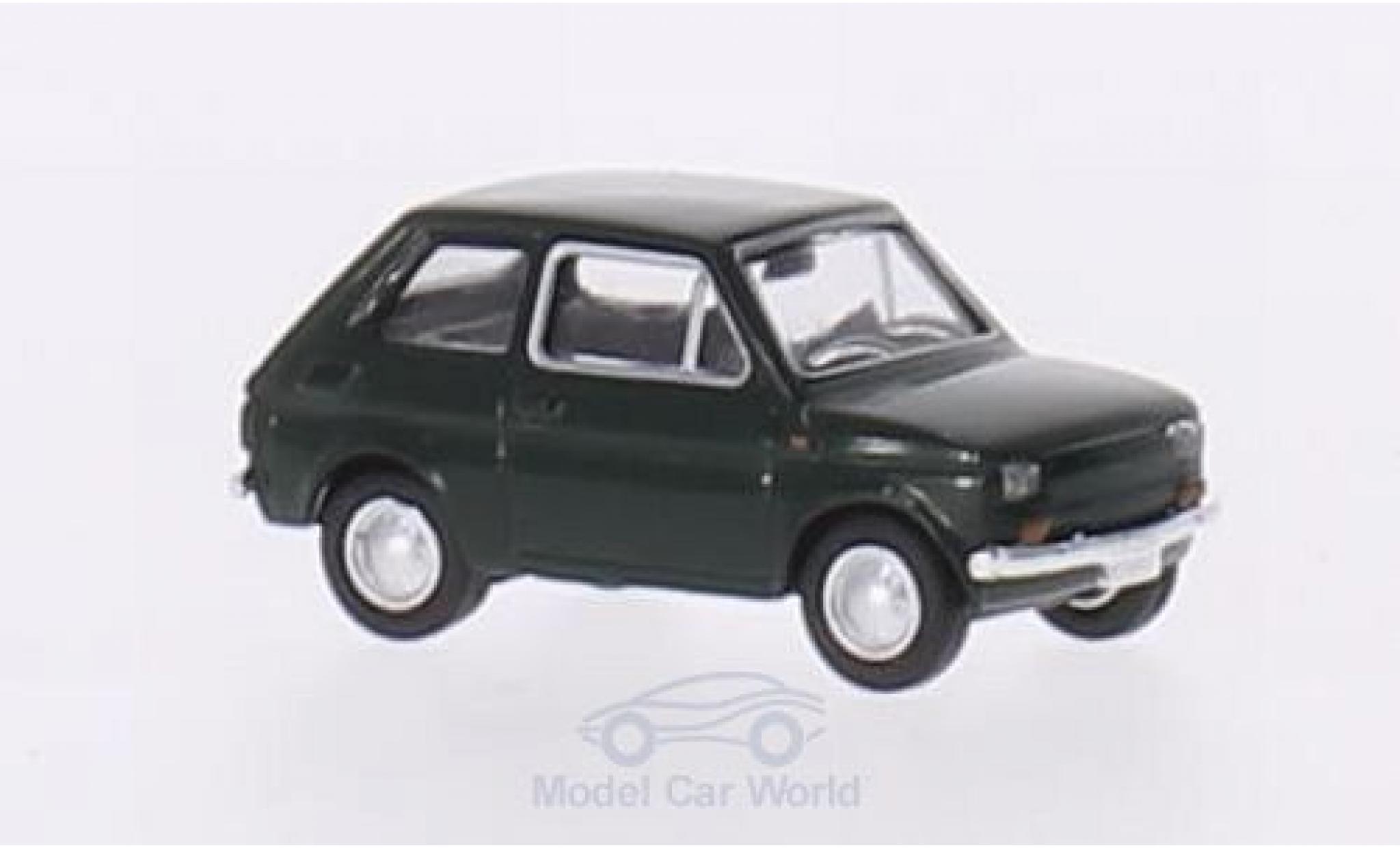 Fiat 126 1/87 Brekina groen modelauto