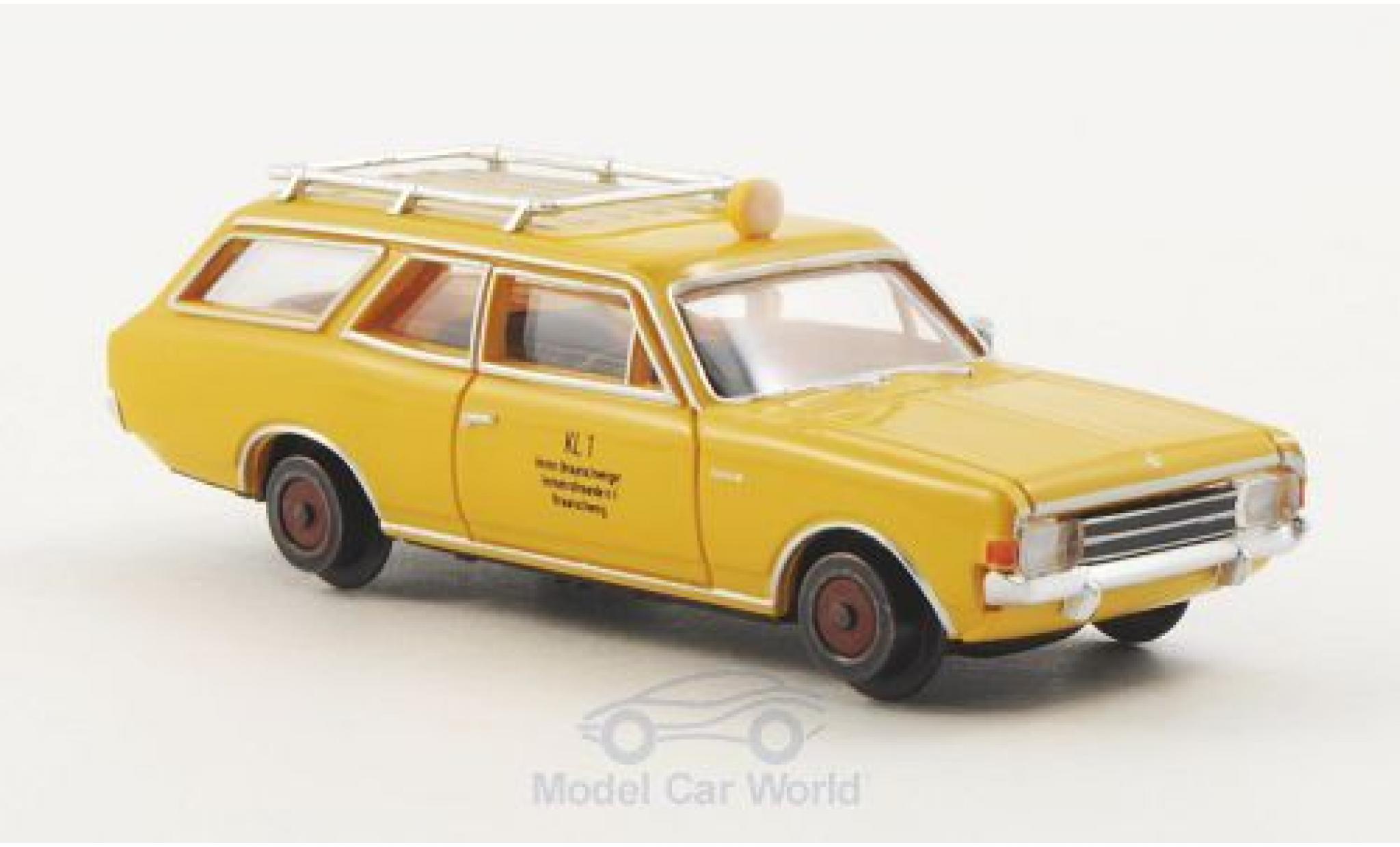 Opel Rekord 1/87 Brekina C Draisine Verkehrsfreunde modelauto