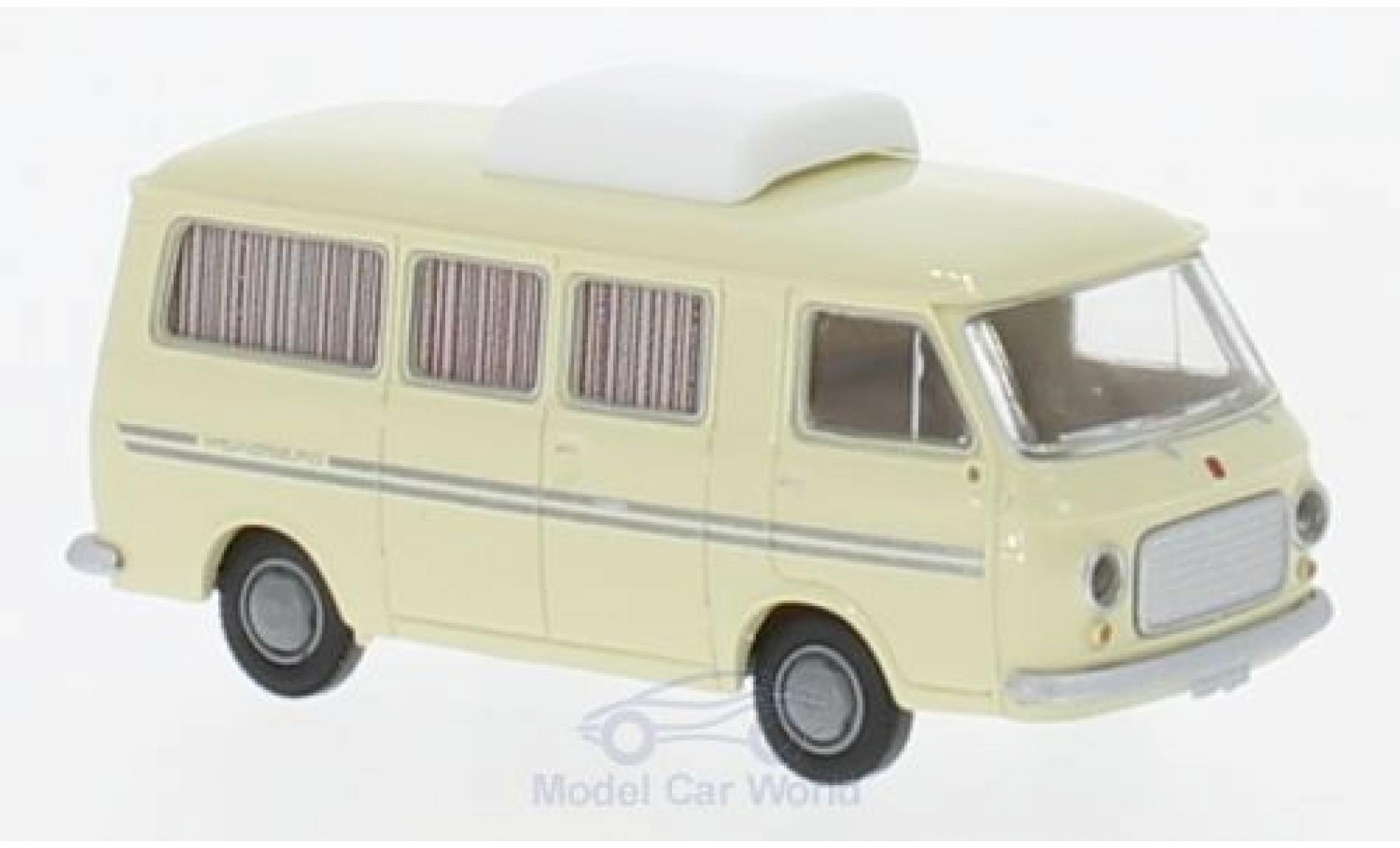 Fiat 238 1/87 Brekina Camper Weinsberg beige modelauto