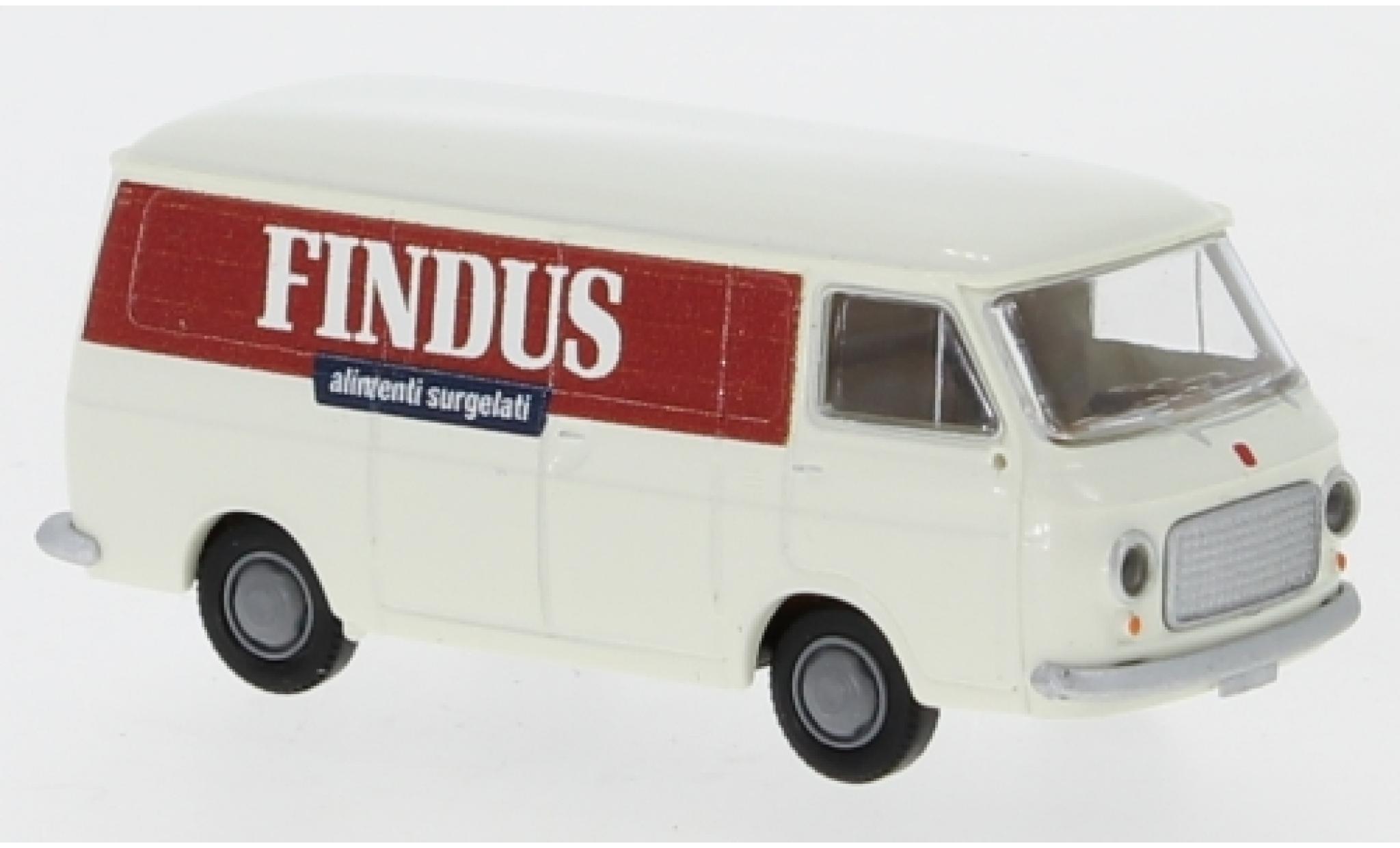 Fiat 238 1/87 Brekina Kasten Findus 1966 modelauto