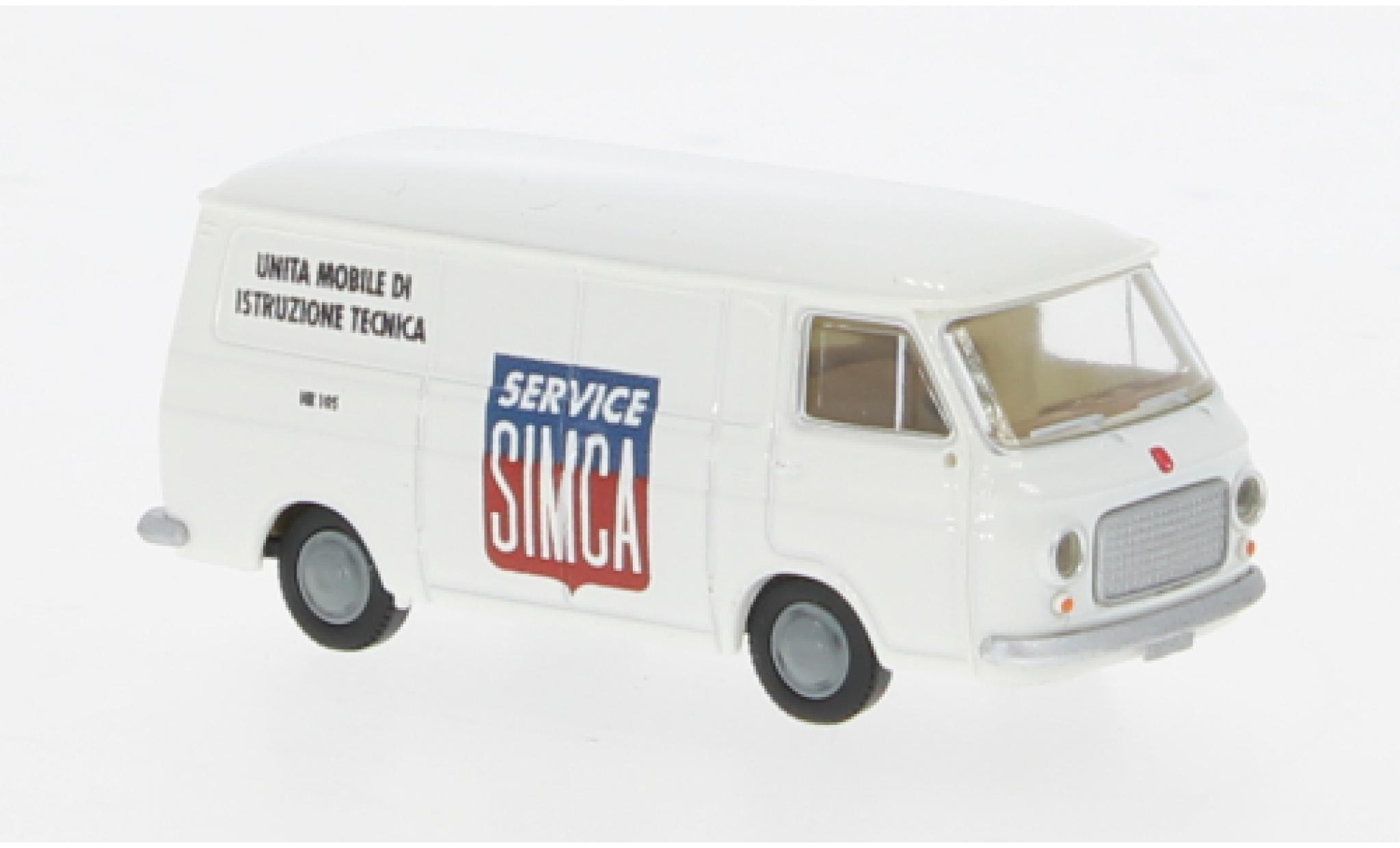 Fiat 238 1/87 Brekina Kasten Simca Service 1966 1:87 modelauto