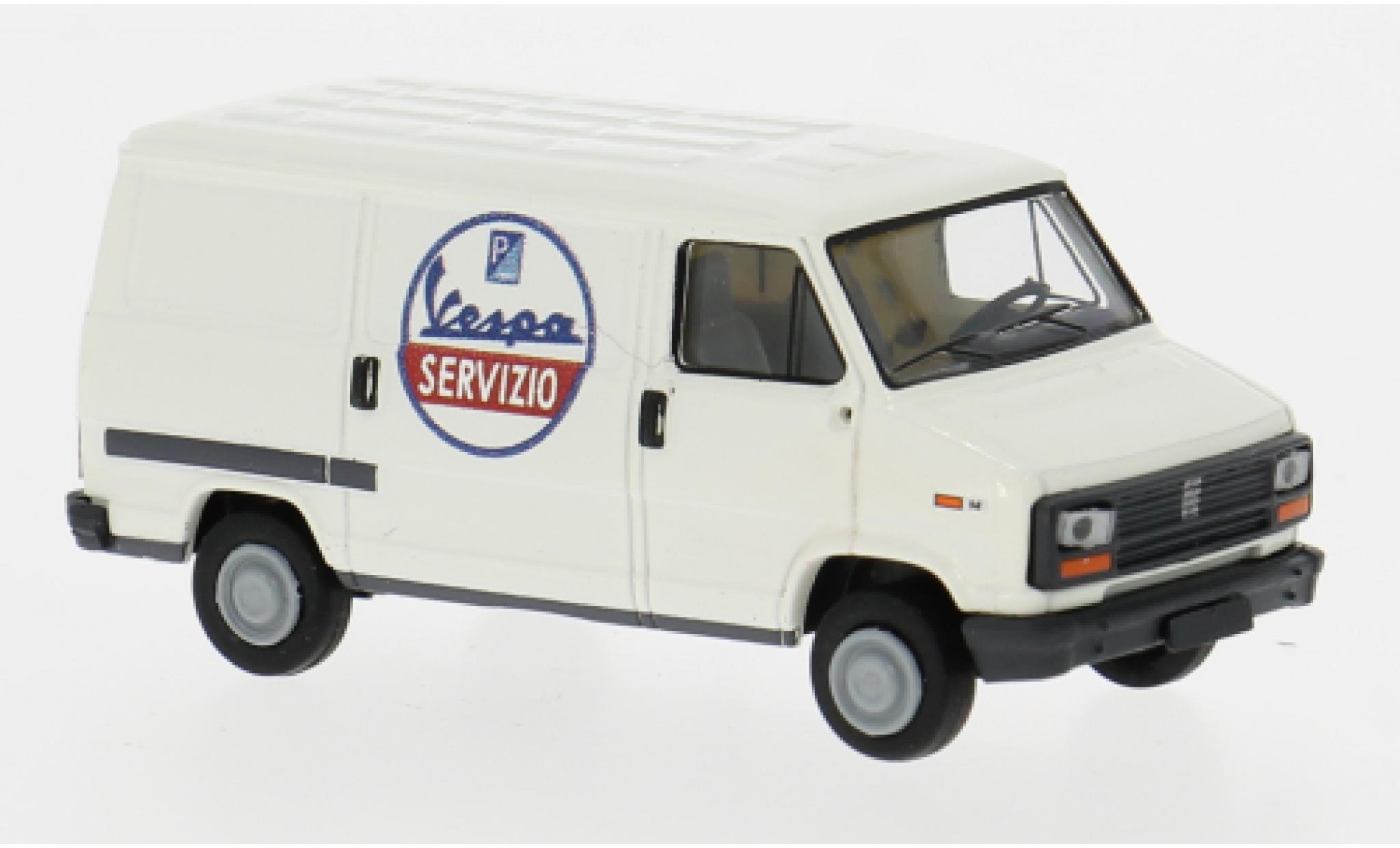 Fiat Ducato 1/87 Brekina Kasten 1982 Vespa 1:87 modelauto