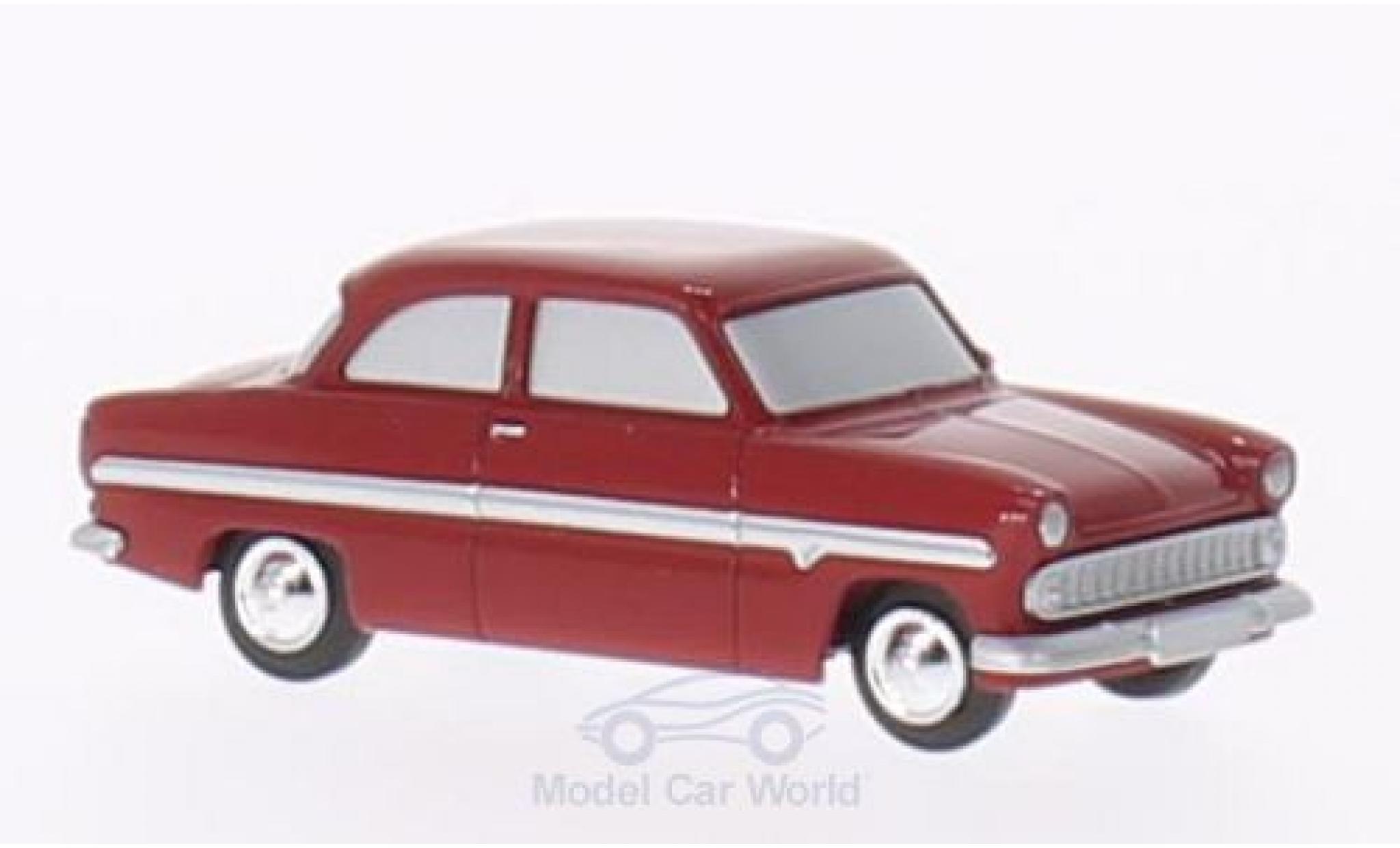 Ford 12M 1/87 Brekina 12m rood Die Halbstarken modelauto