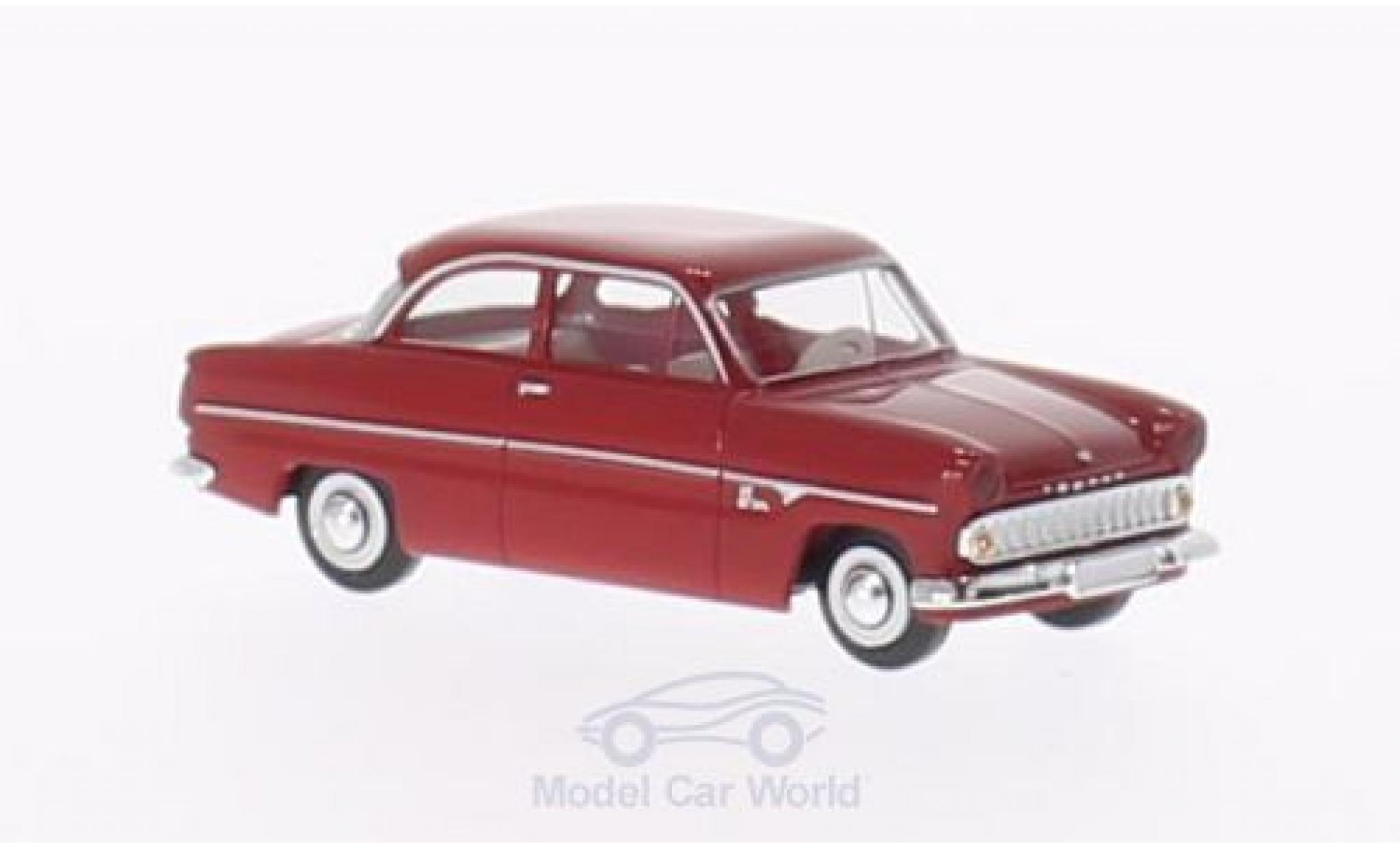 Ford 12M 1/87 Brekina 12m rood modelauto