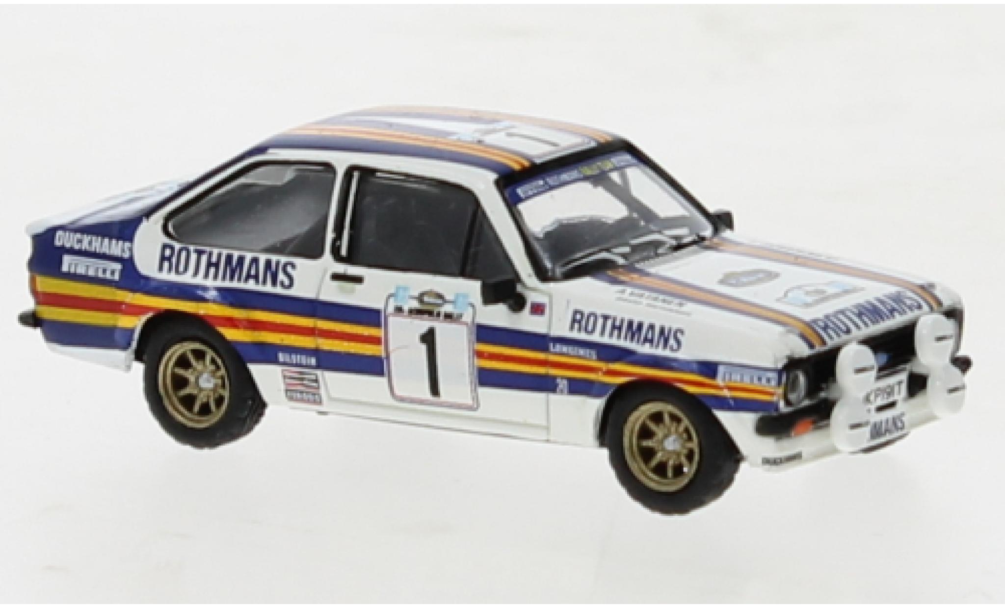 Ford Escort 1/87 Brekina RS 1800 No.5 Akropolis 1981 1:87 modelauto