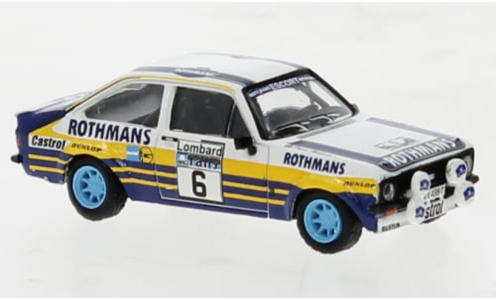 Ford Escort 1/87 Brekina RS 1800 No.6 Rallye RAC Lombard 1979 1:87 modelauto